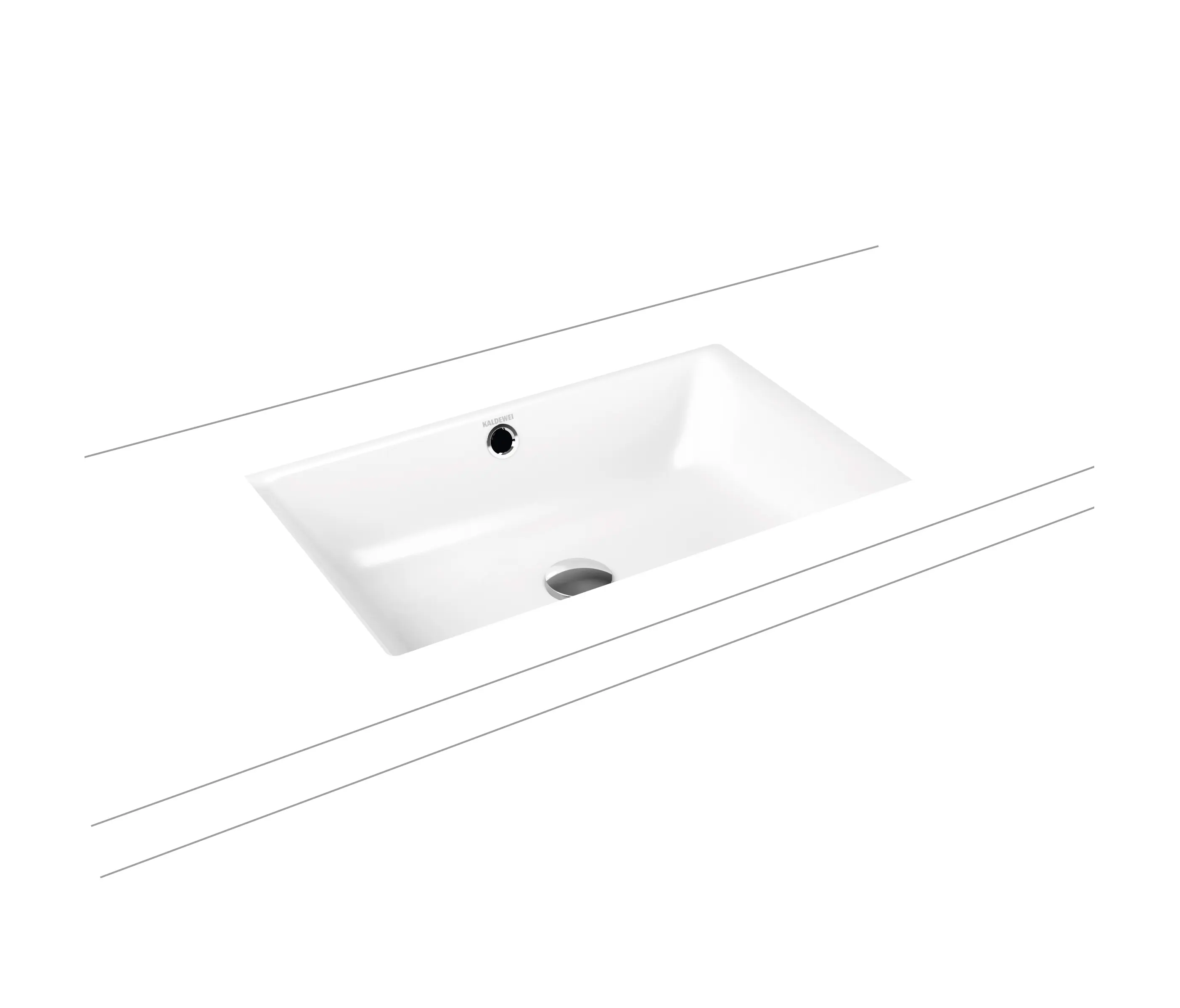 Kaldewei - Puro undercounter washbasin alpine white