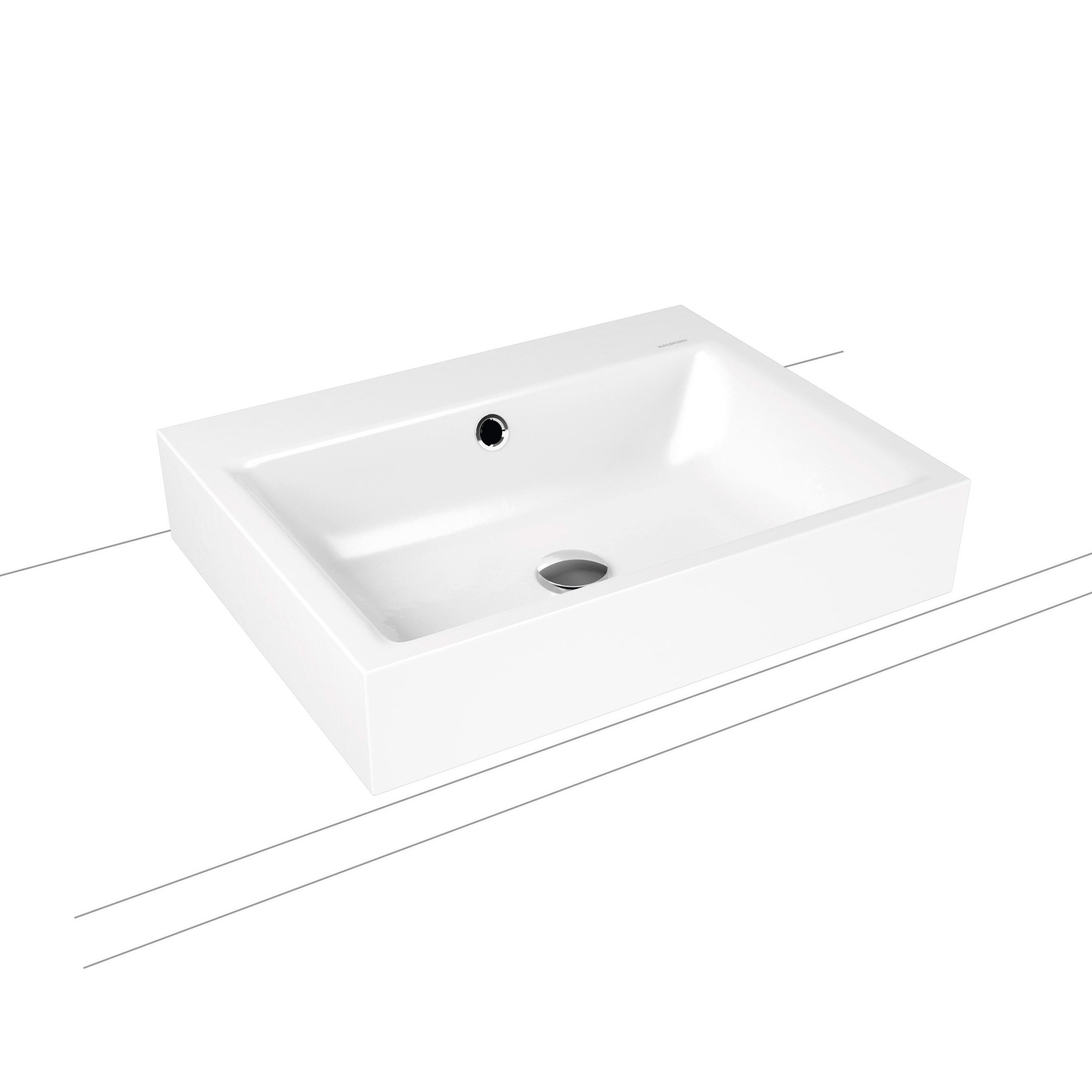 Mostra il prodotto Puro countertop washbasin 120 mm alpine white del produttore Kaldewei