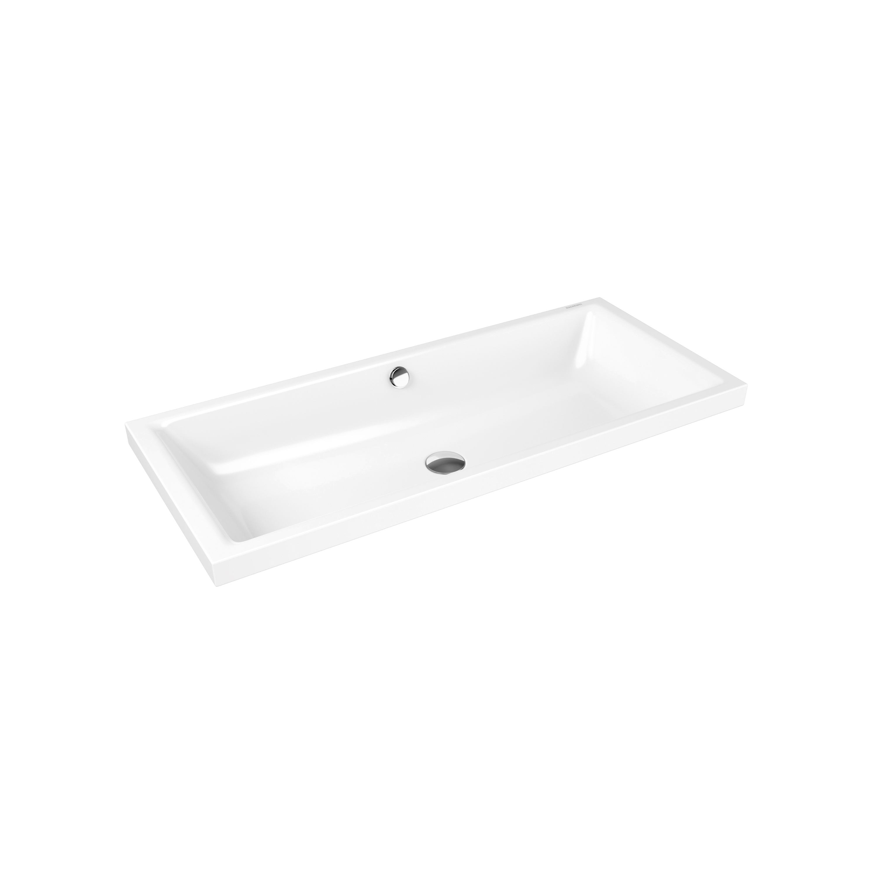 Afficher le produit Puro S countertop washbasin 40mm alpine white du fabricant Kaldewei
