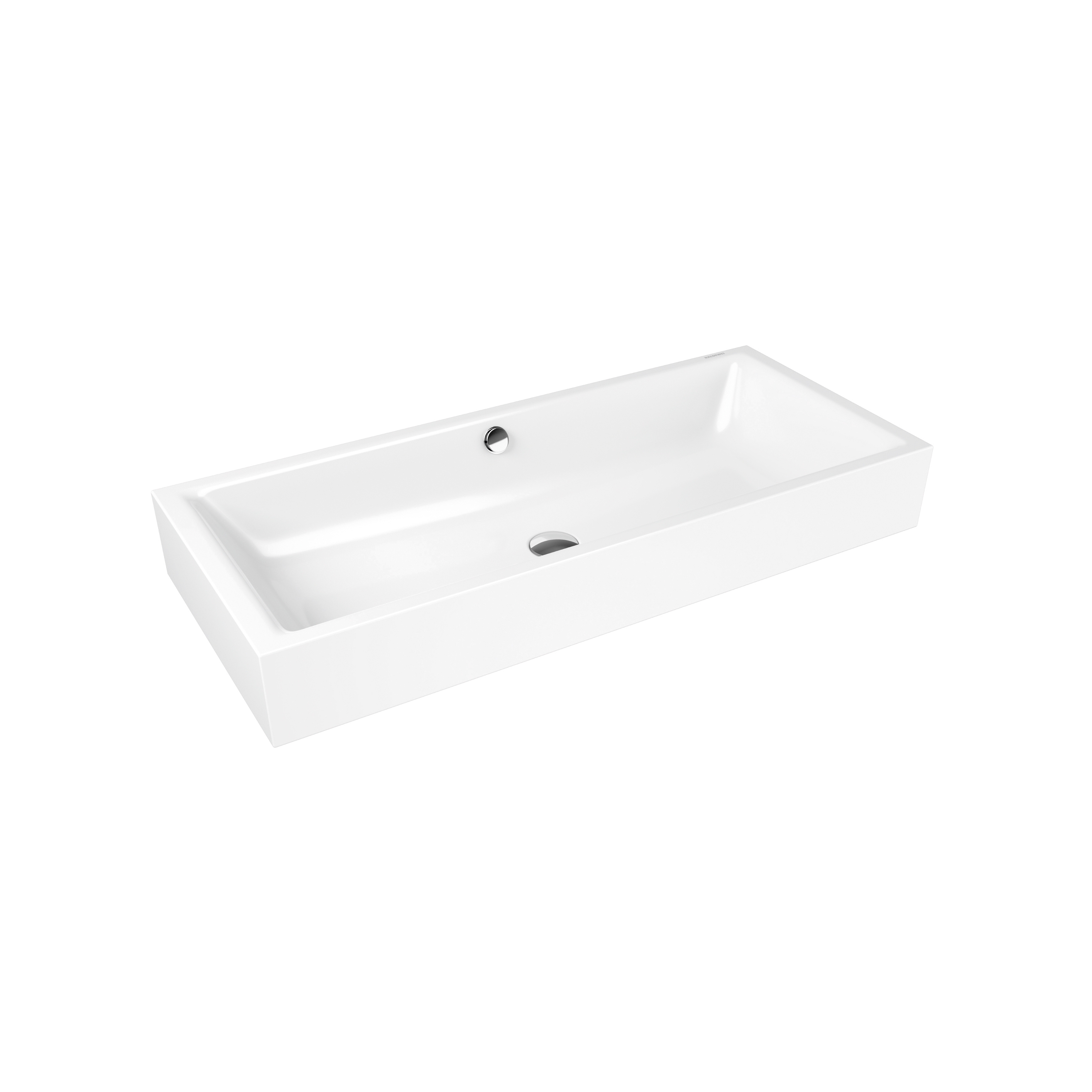 Display product Puro S countertop washbasin 120mm alpine white from manufacturer Kaldewei