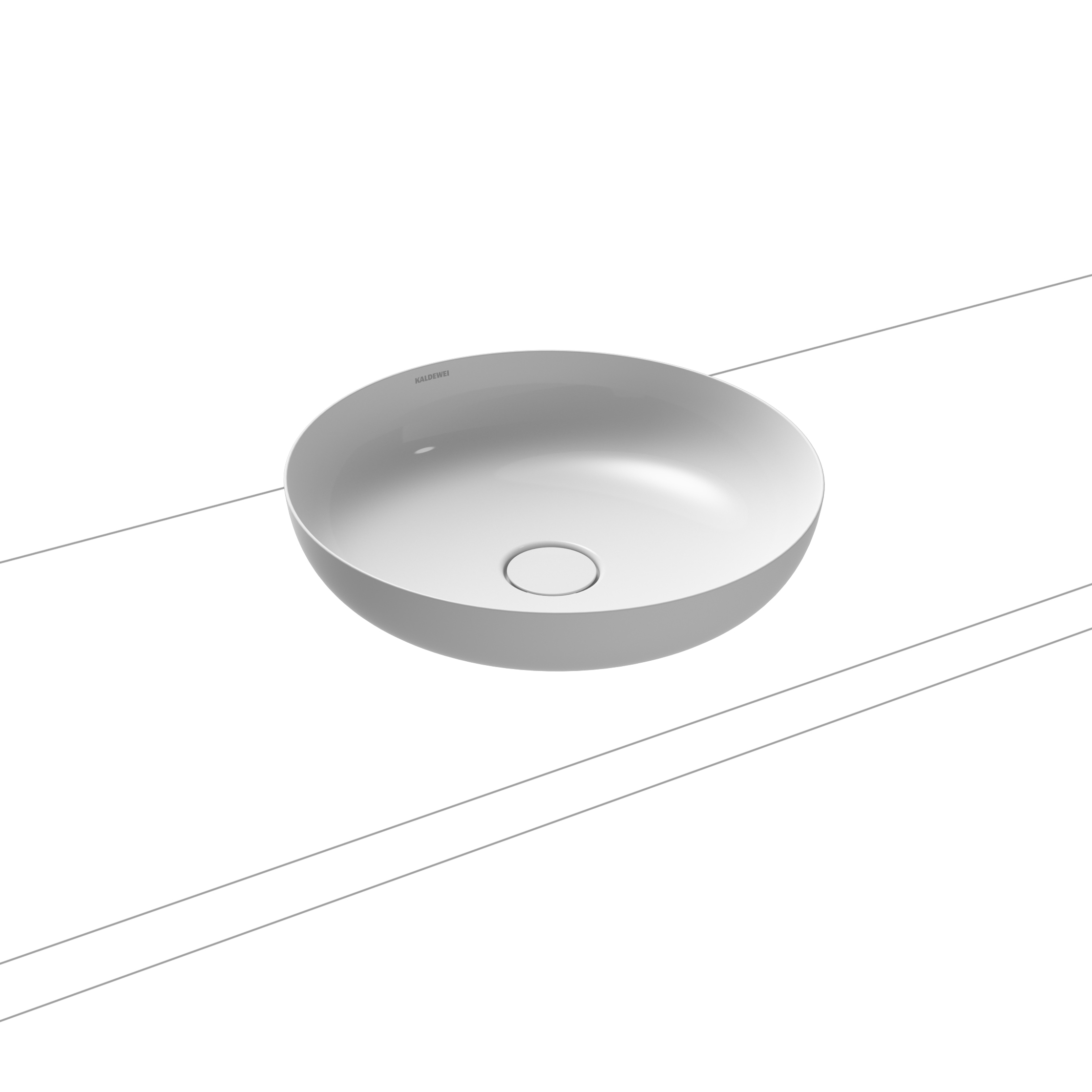 Miena washbowl alpine white (round)
