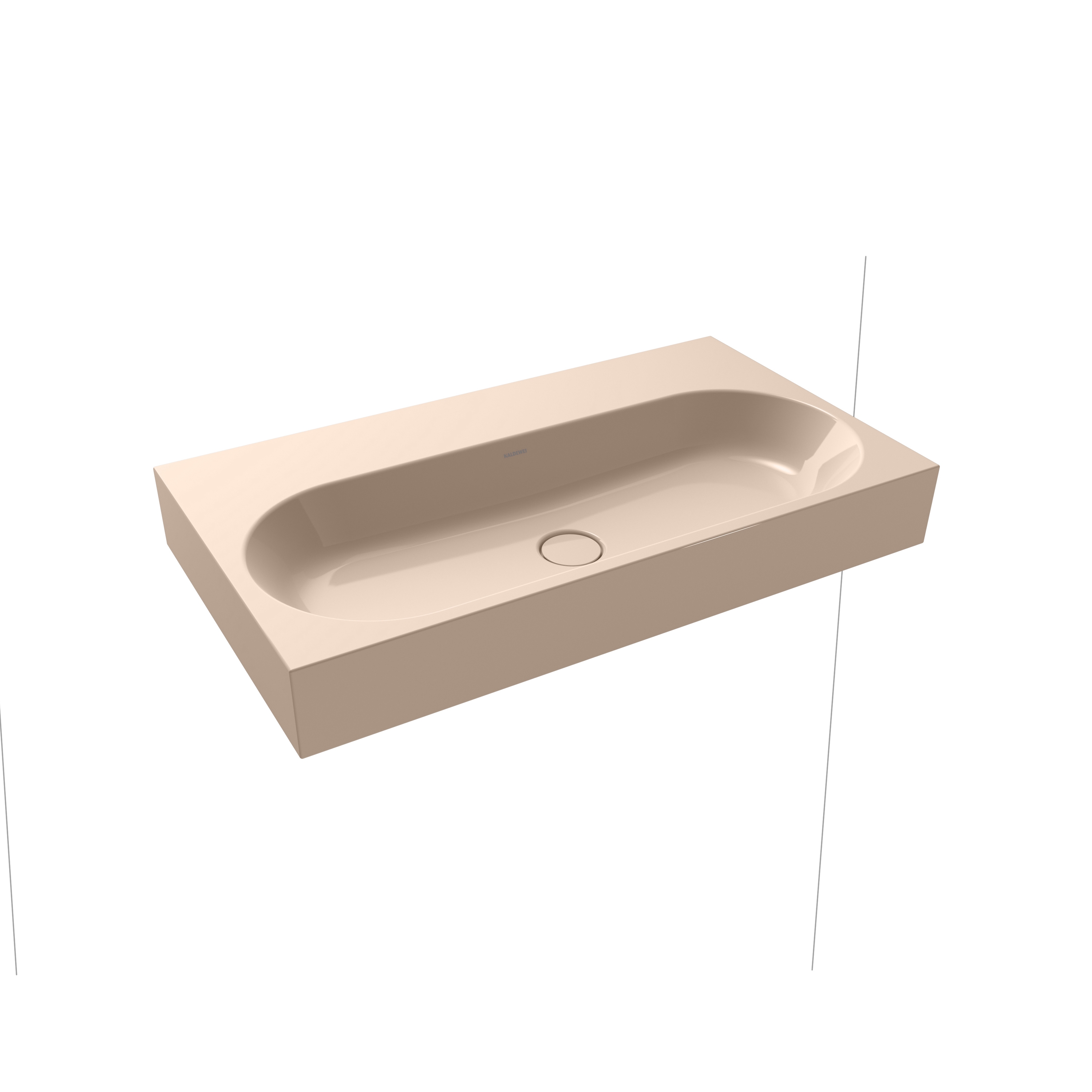 Centro wall-hung washbasin bahamabeige