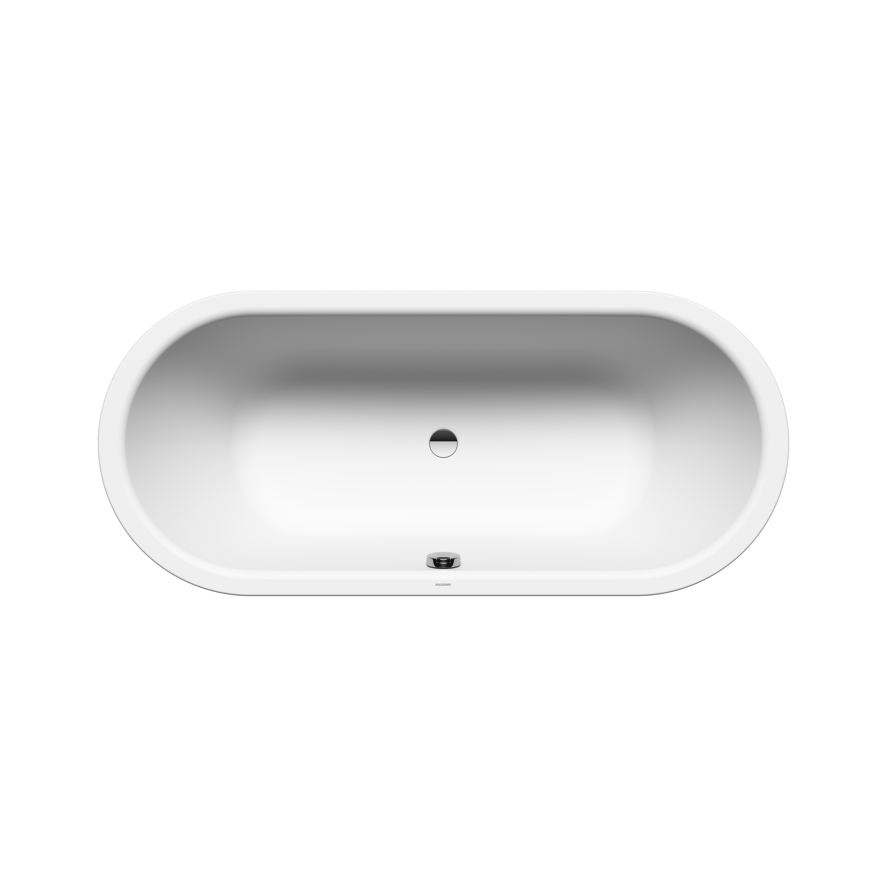 Classic Duo Oval alpine white matt