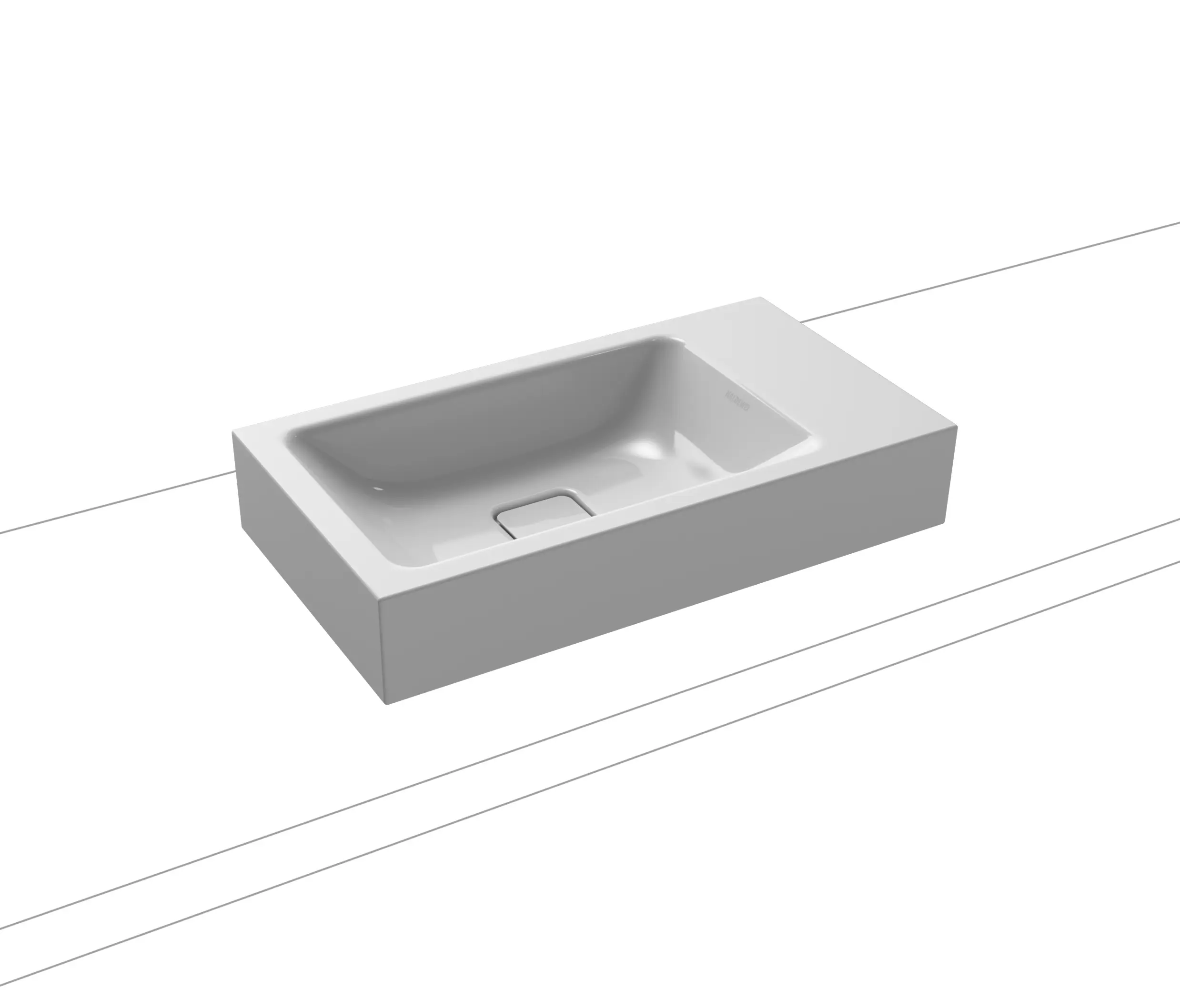Kaldewei - Cono countertop handbasin manhattan