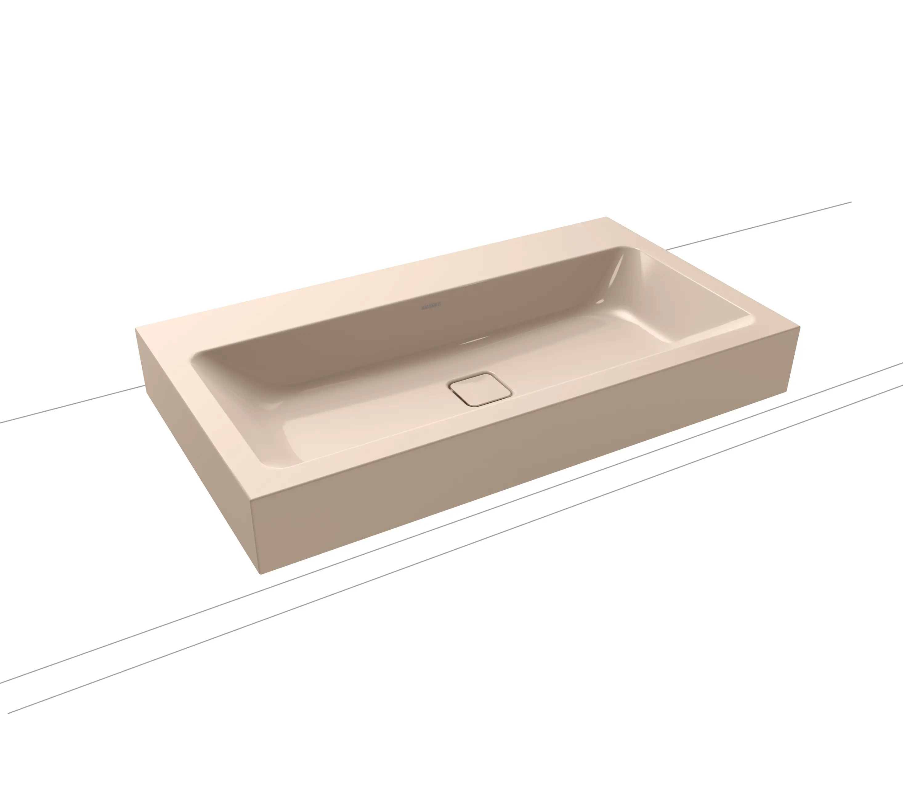 Kaldewei - Cono countertop washbasin 120 mm bahamabeige