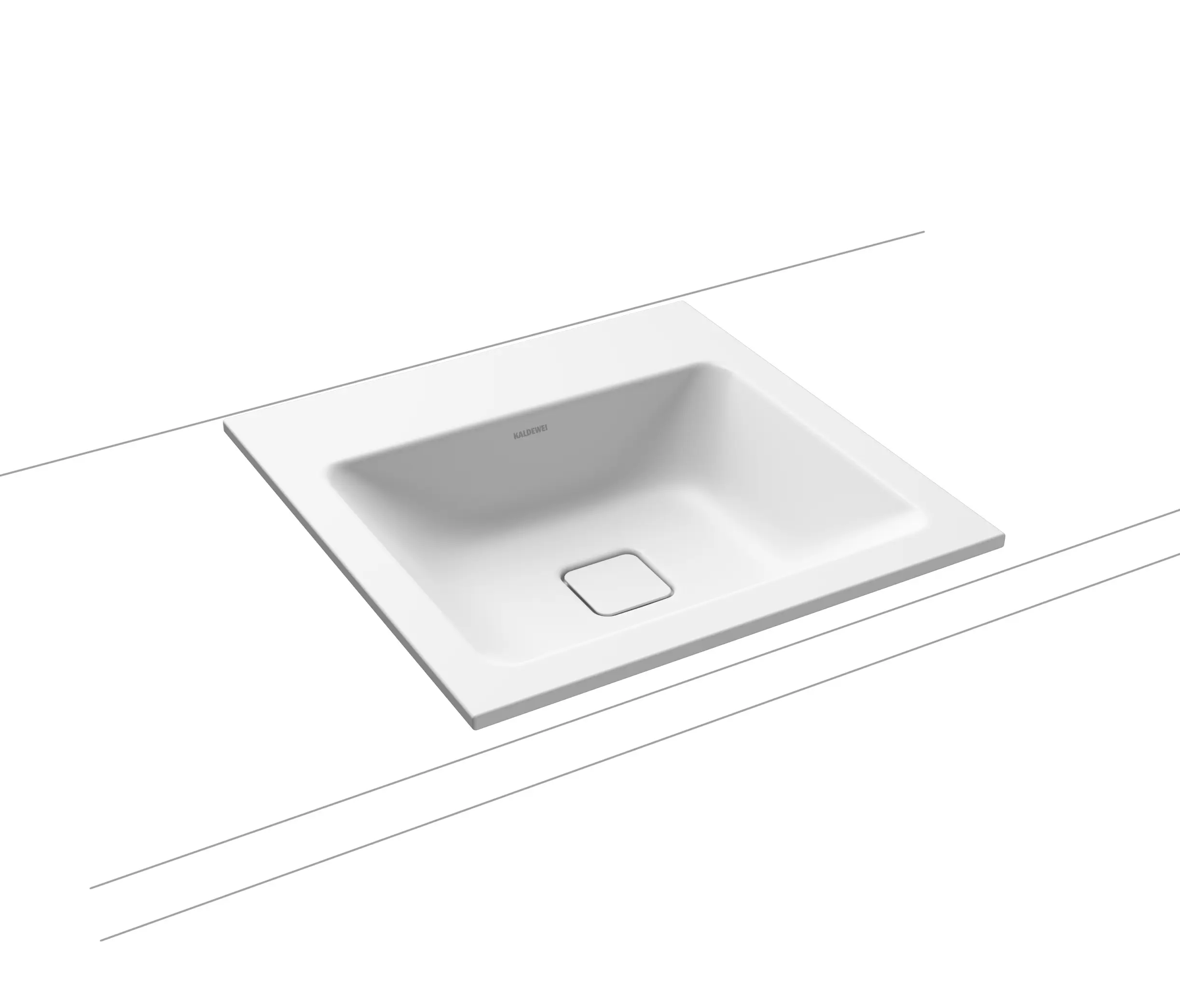 Kaldewei - Cono built-in washbasin alpine white matt