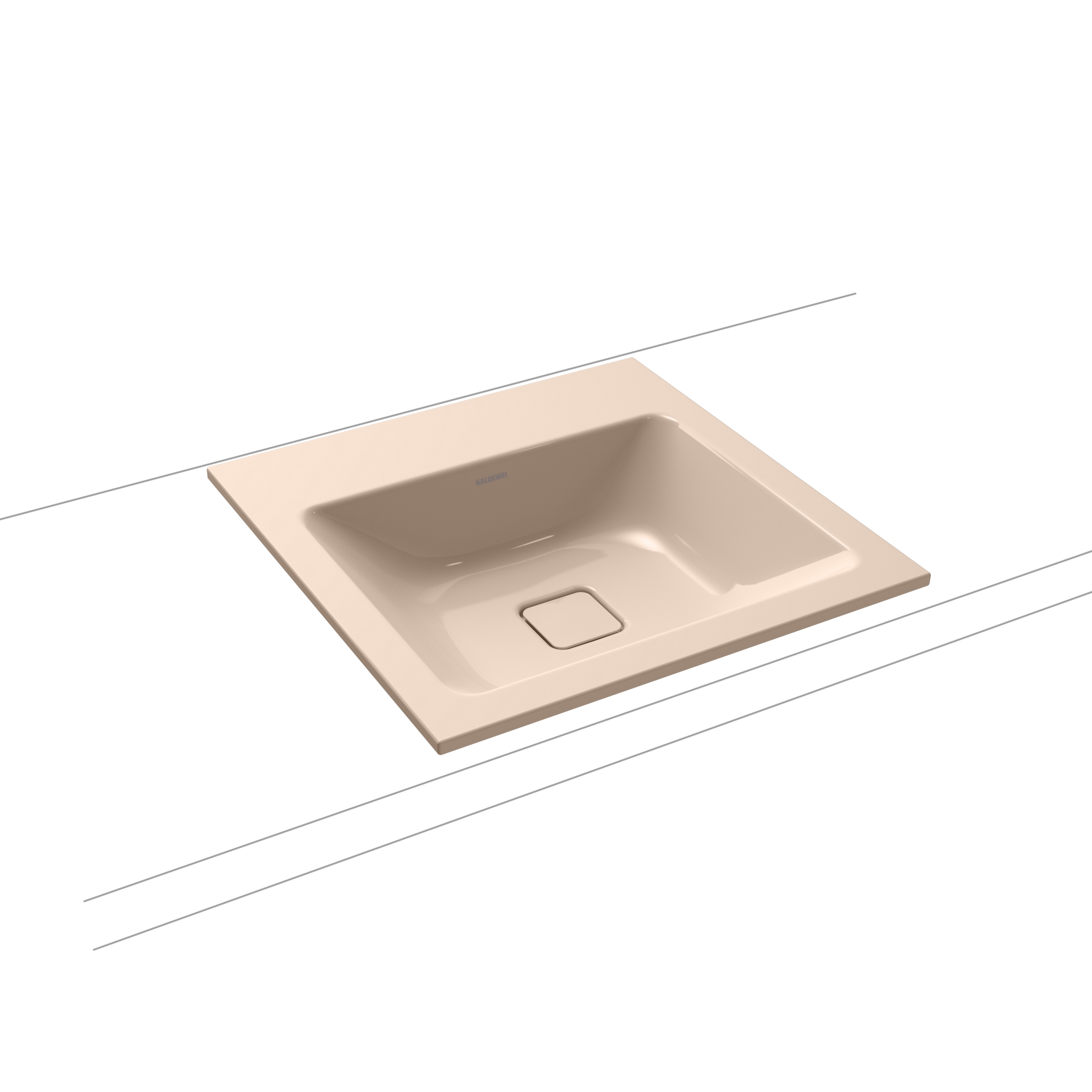 Cono built-in washbasin bahamabeige