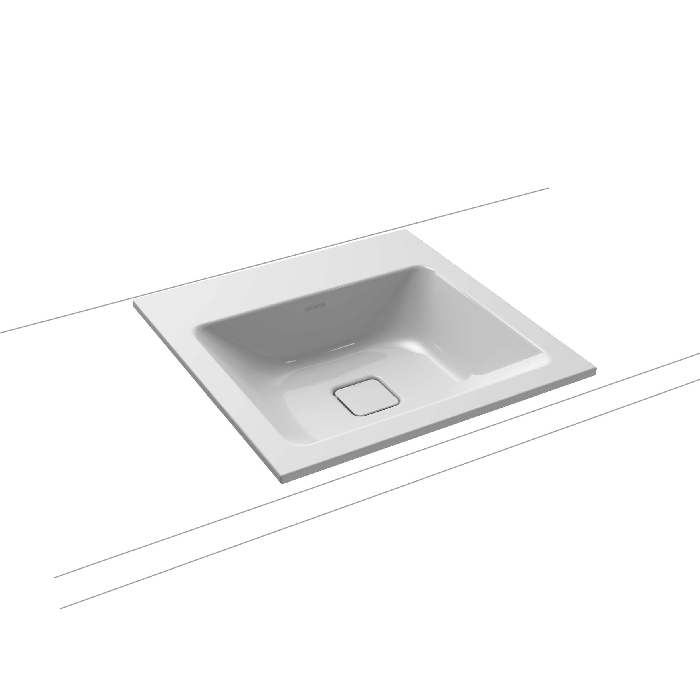 Cono built-in washbasin manhattan