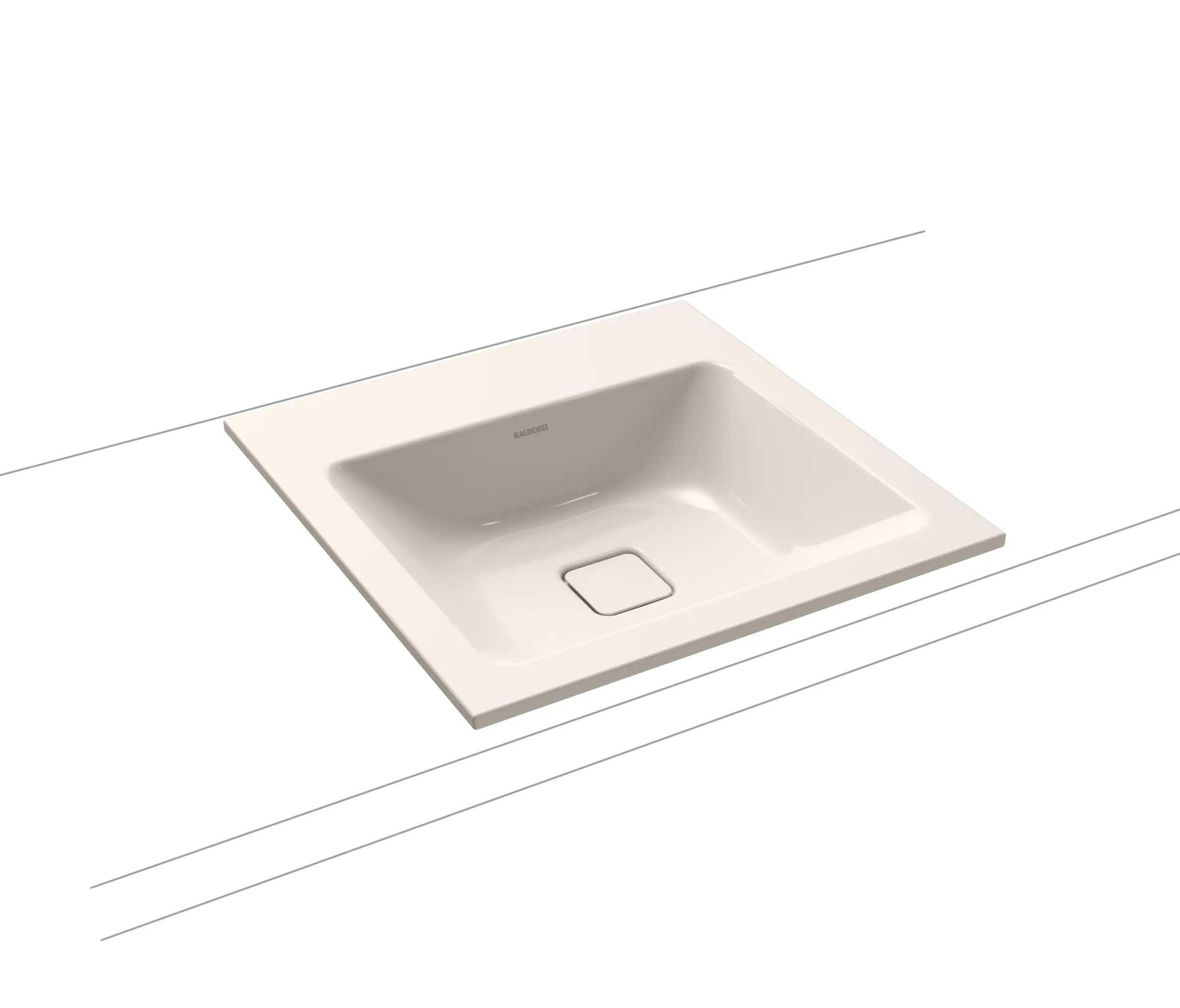 Kaldewei - Cono built-in washbasin pergamon