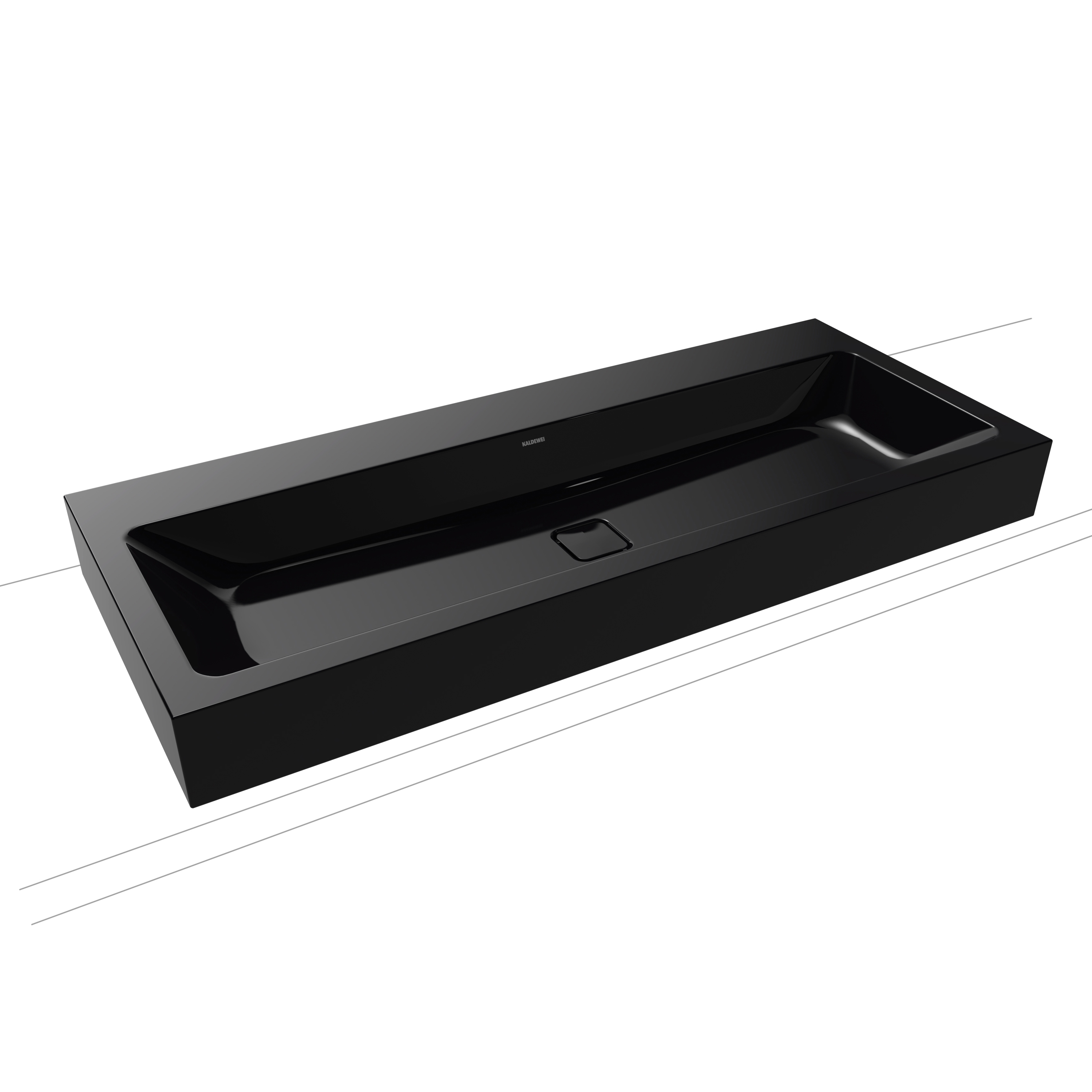 Produkt Cono countertop double washbasin black des Herstellers Kaldewei anzeigen