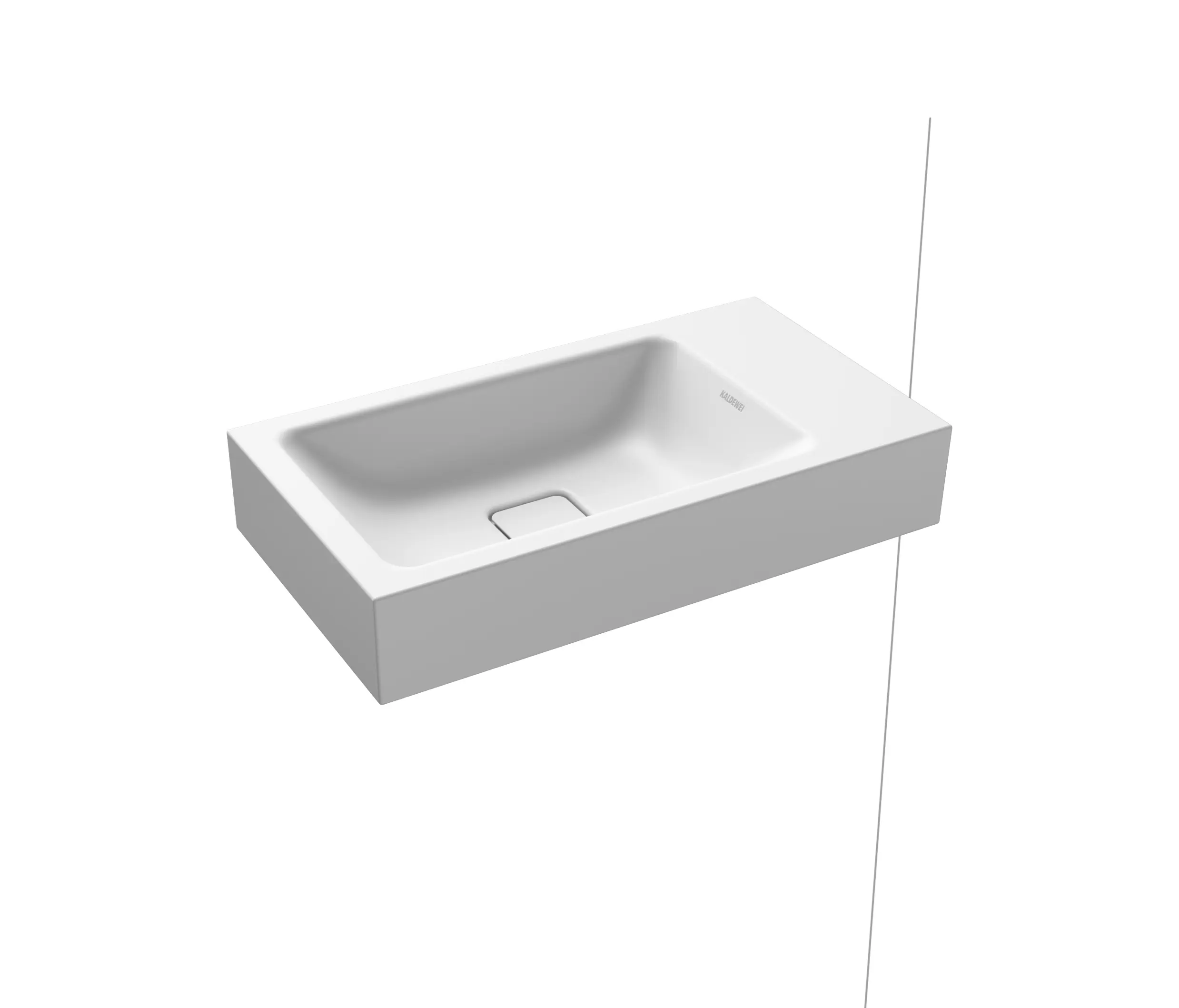 Kaldewei - Cono wall-hung handbasin alpine white matt