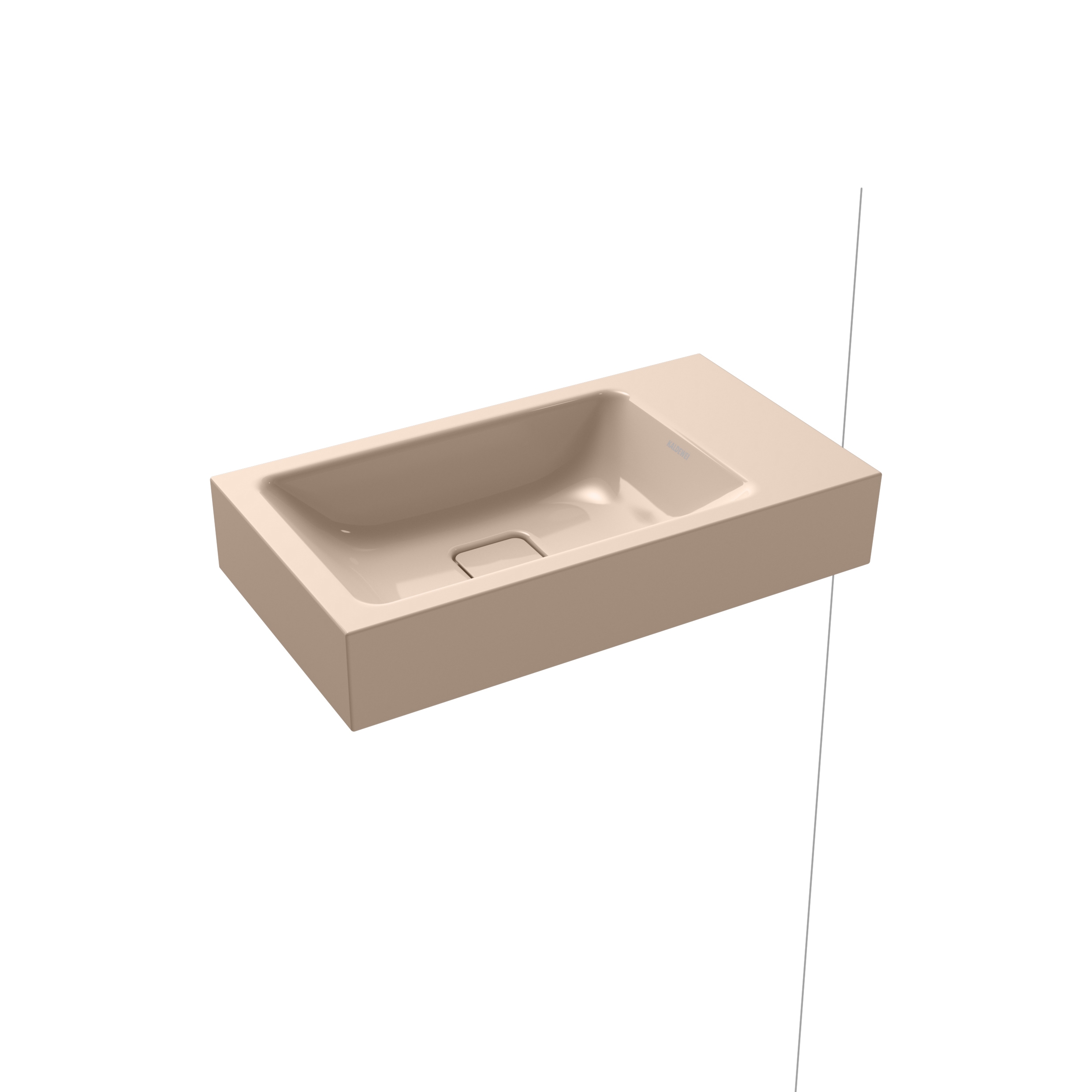 Cono wall-hung handbasin bahamabeige