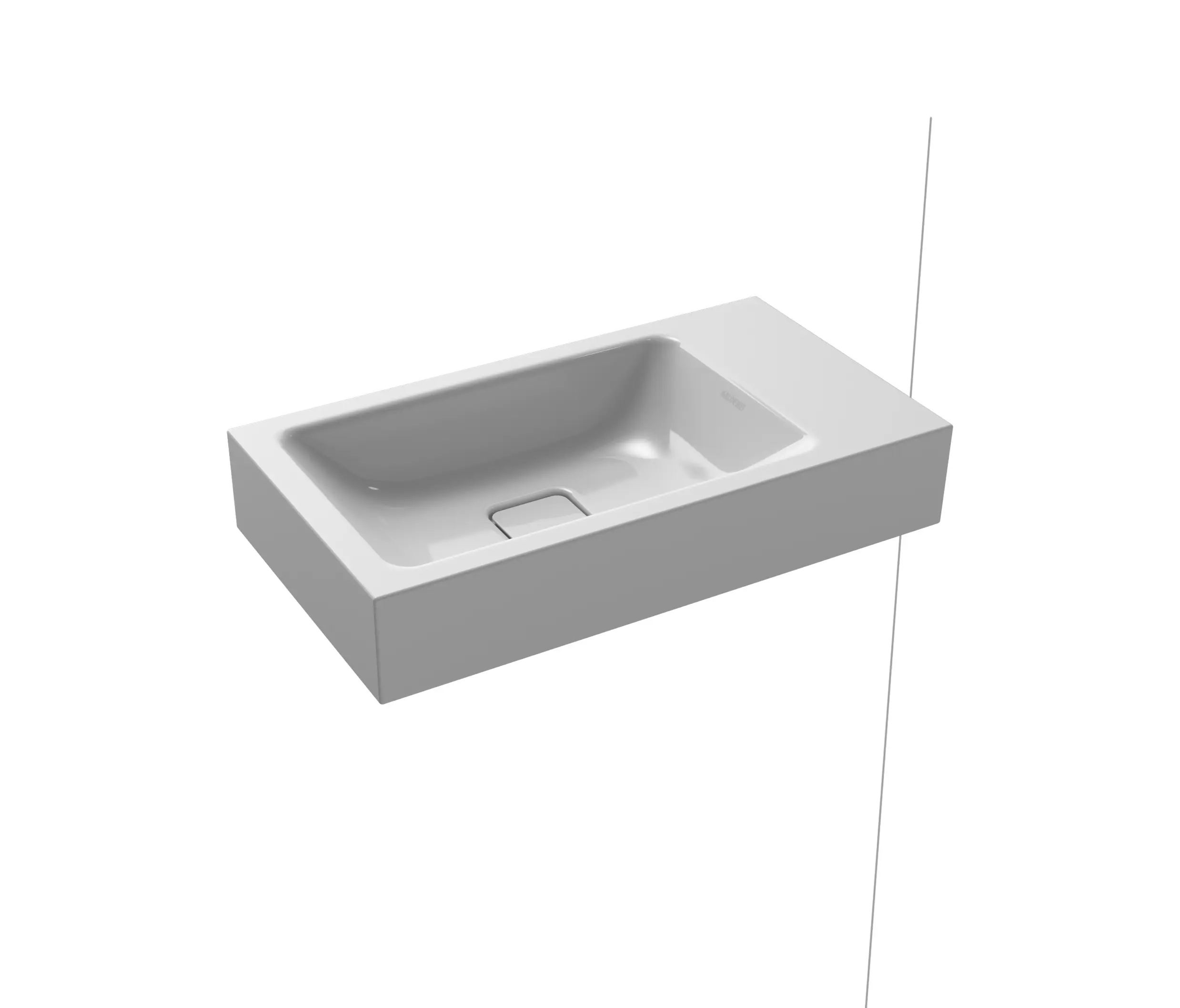 Kaldewei - Cono wall-hung handbasin manhattan
