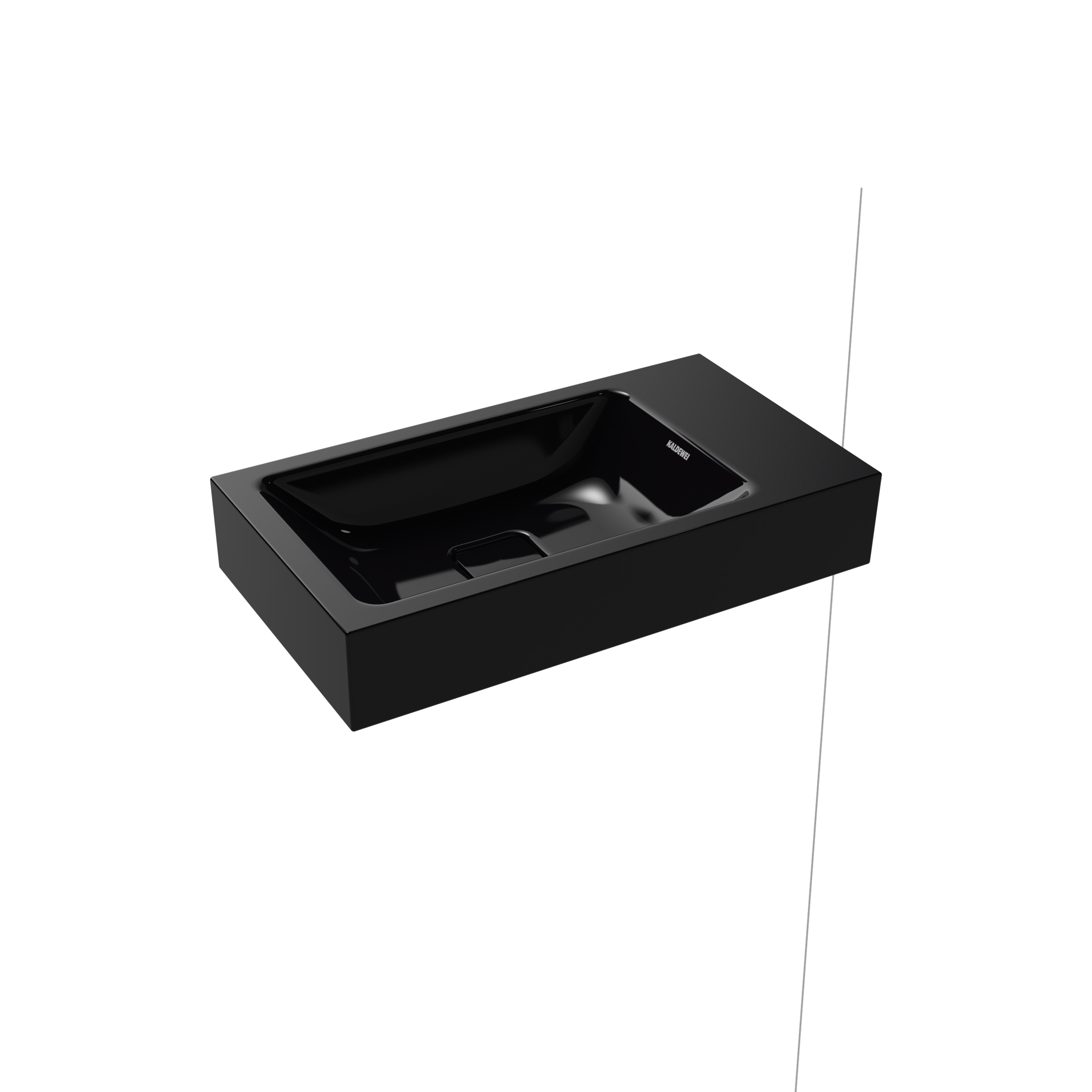 Produkt Cono wall-hung handbasin black des Herstellers Kaldewei anzeigen