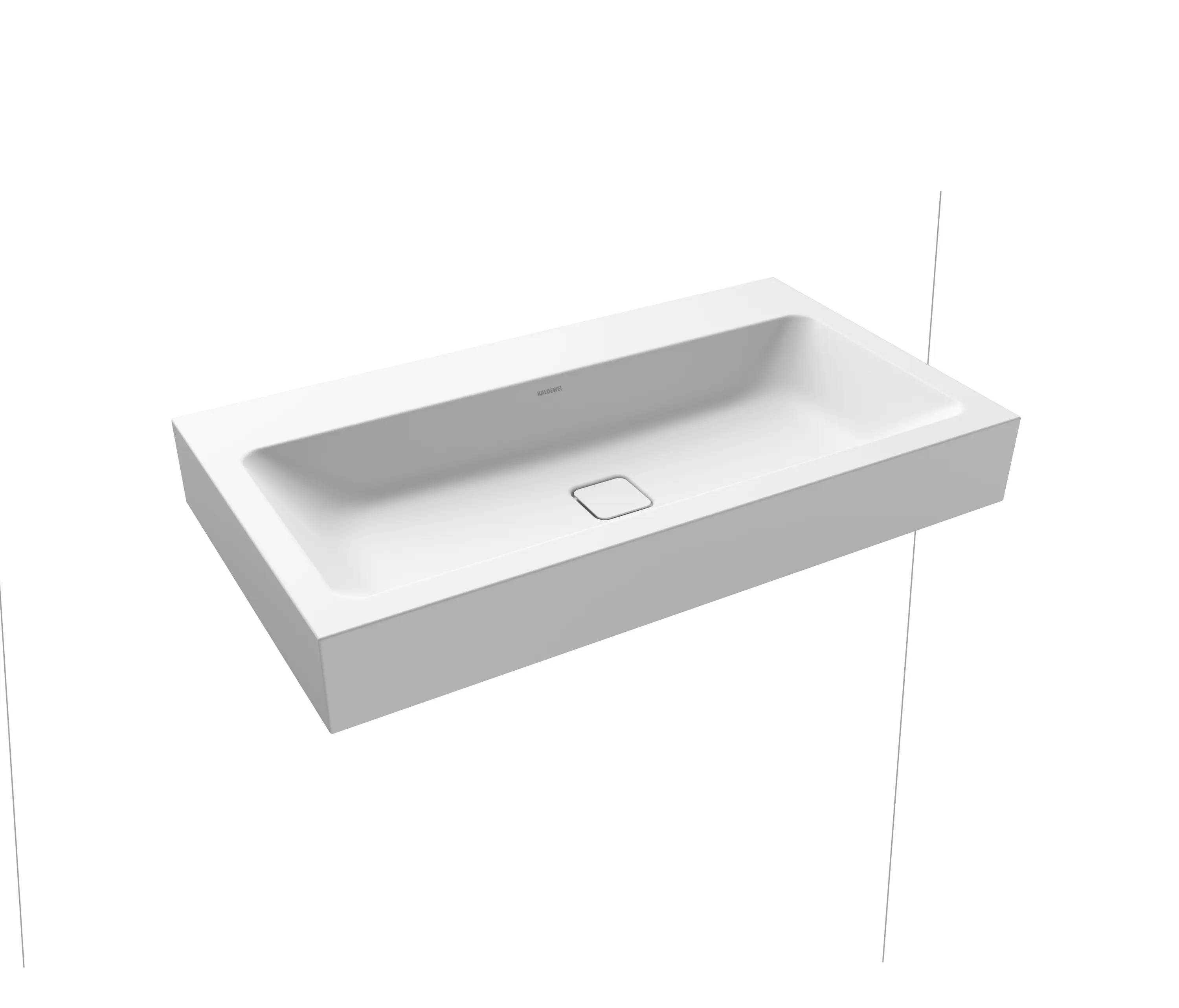 Kaldewei - Cono wall-hung washbasin alpine white matt