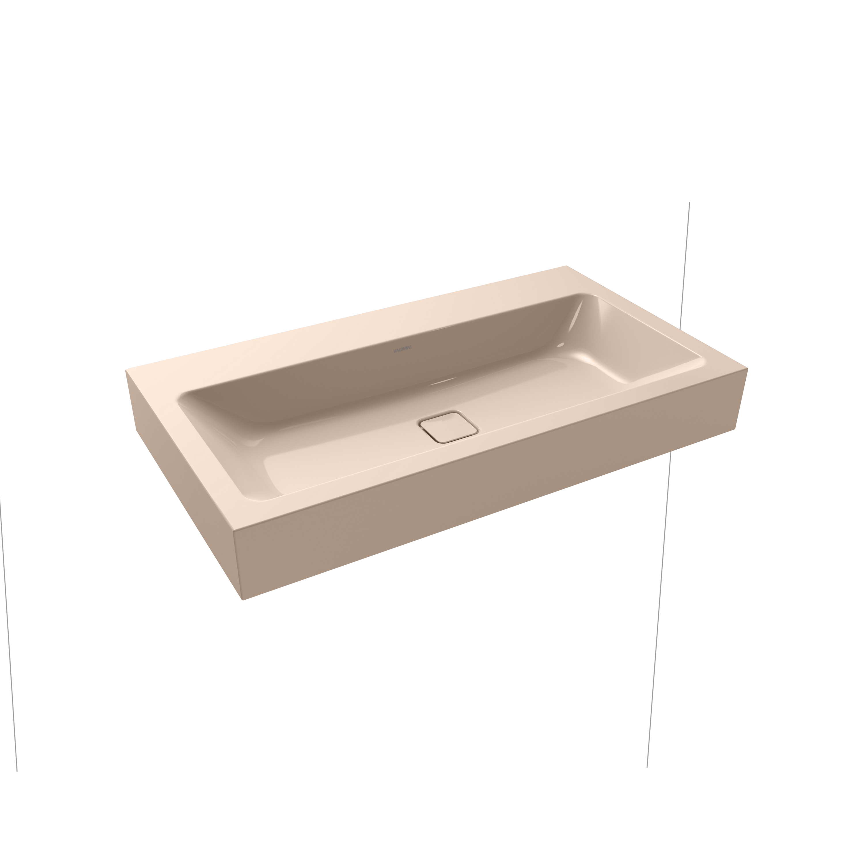 Cono wall-hung washbasin bahamabeige