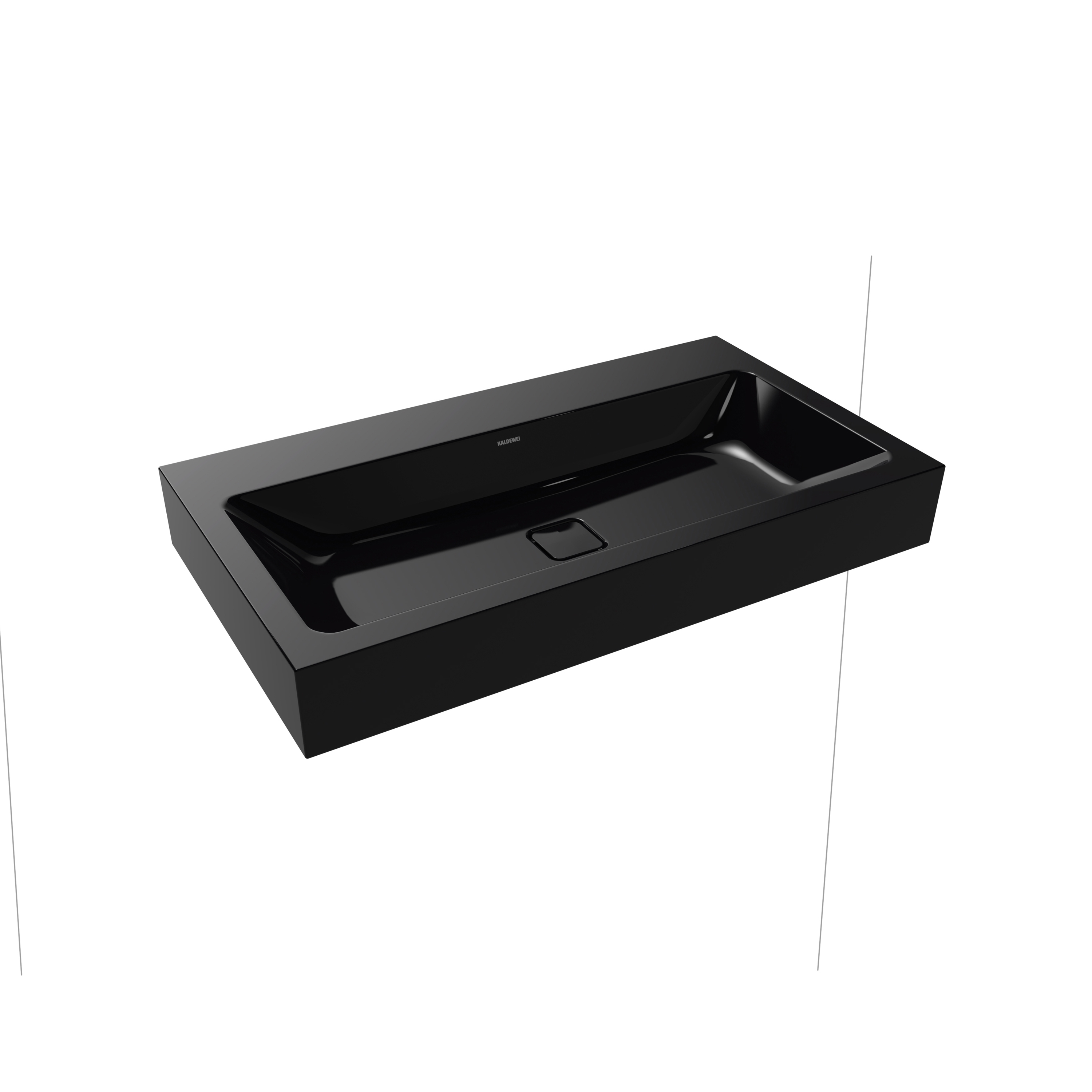 Produkt Cono wall-hung washbasin black des Herstellers Kaldewei anzeigen
