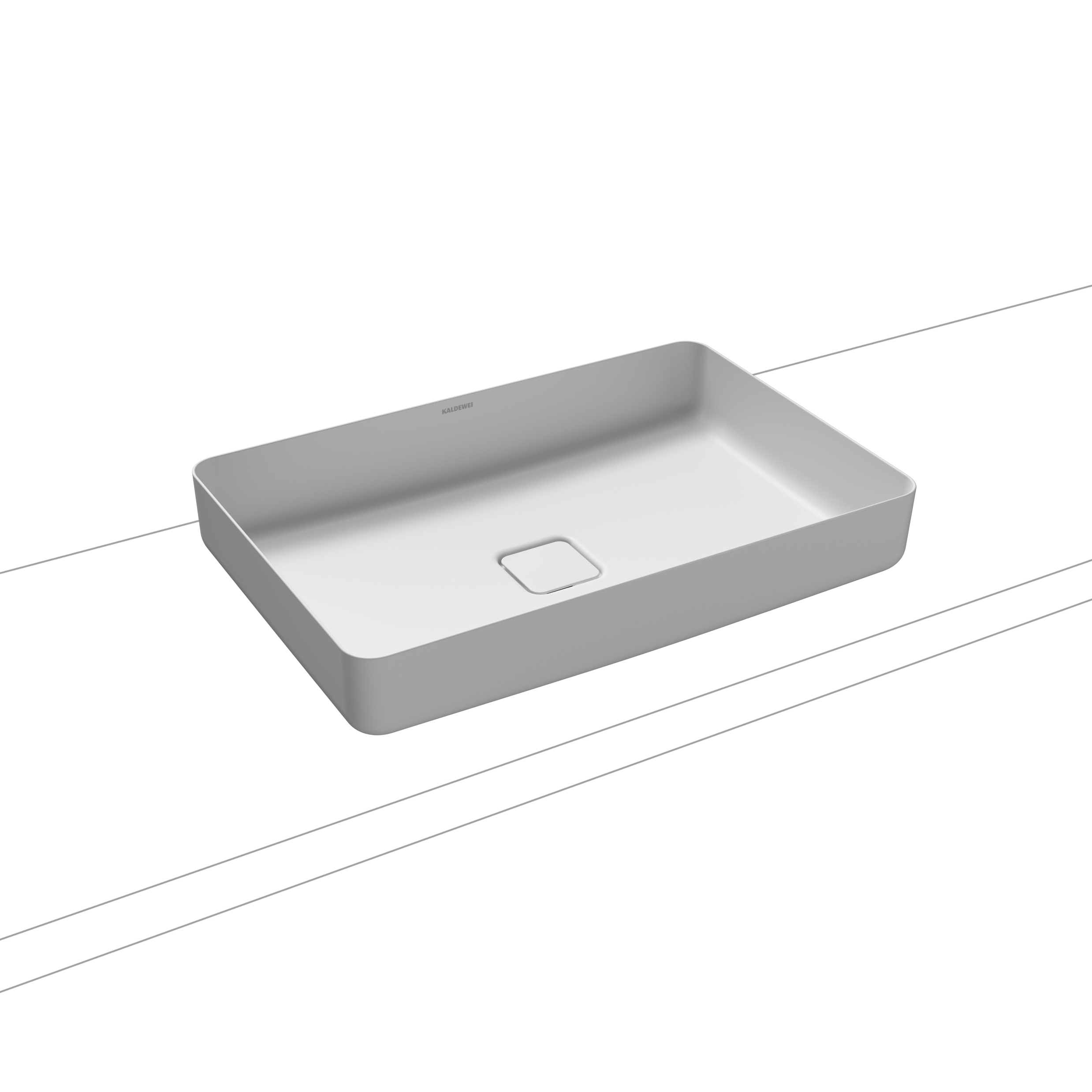 Miena washbowl alpine white matt (rectangular)