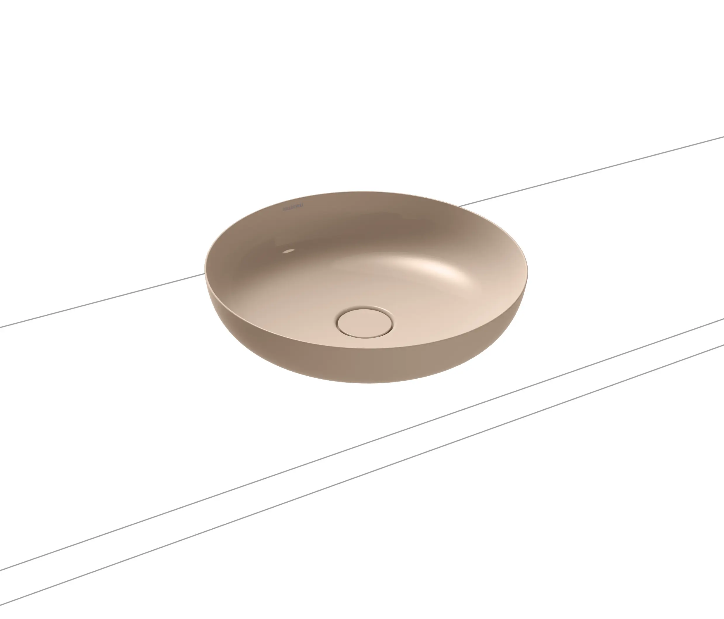 Kaldewei - Miena washbowl bahamabeige (round)