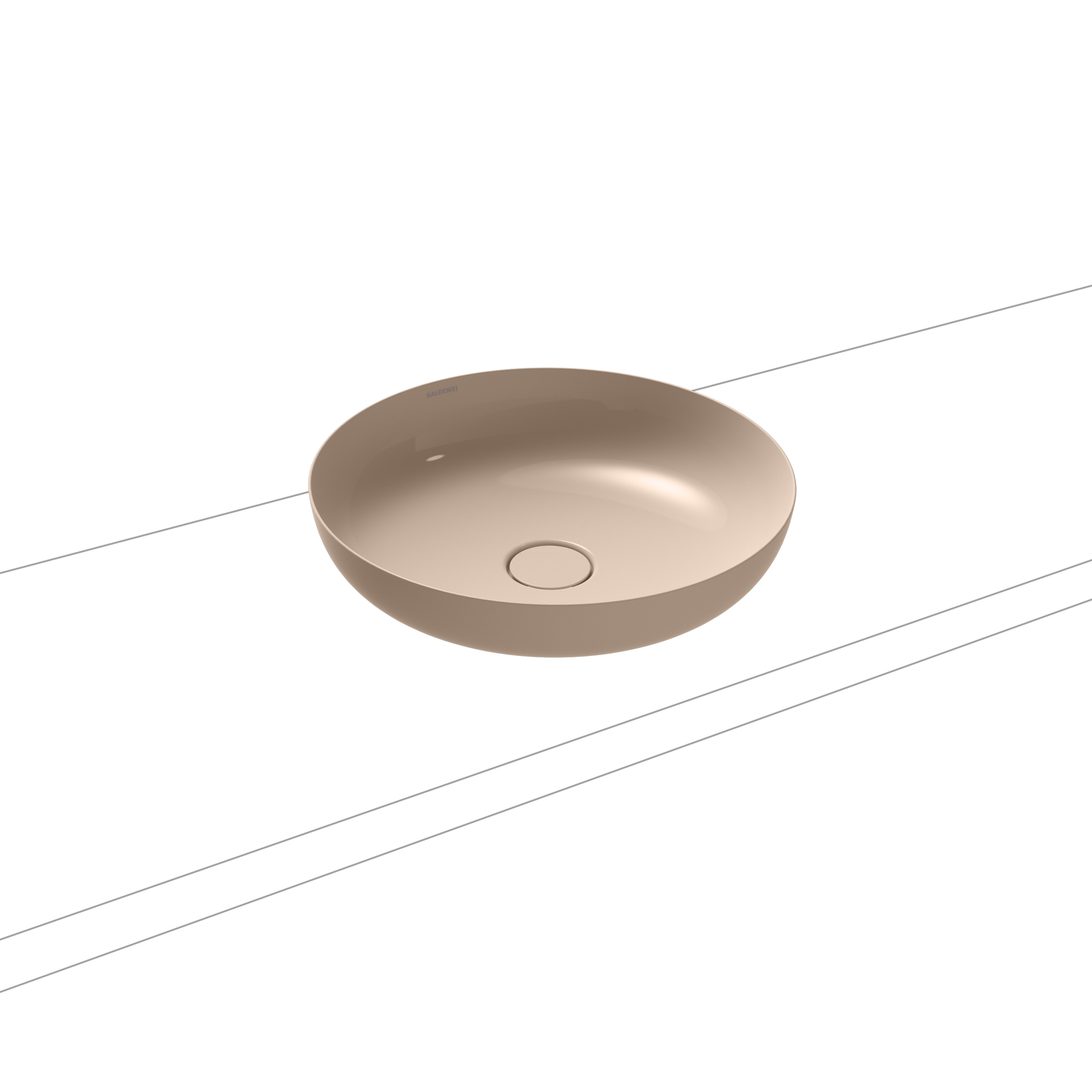 Miena washbowl bahamabeige (round)