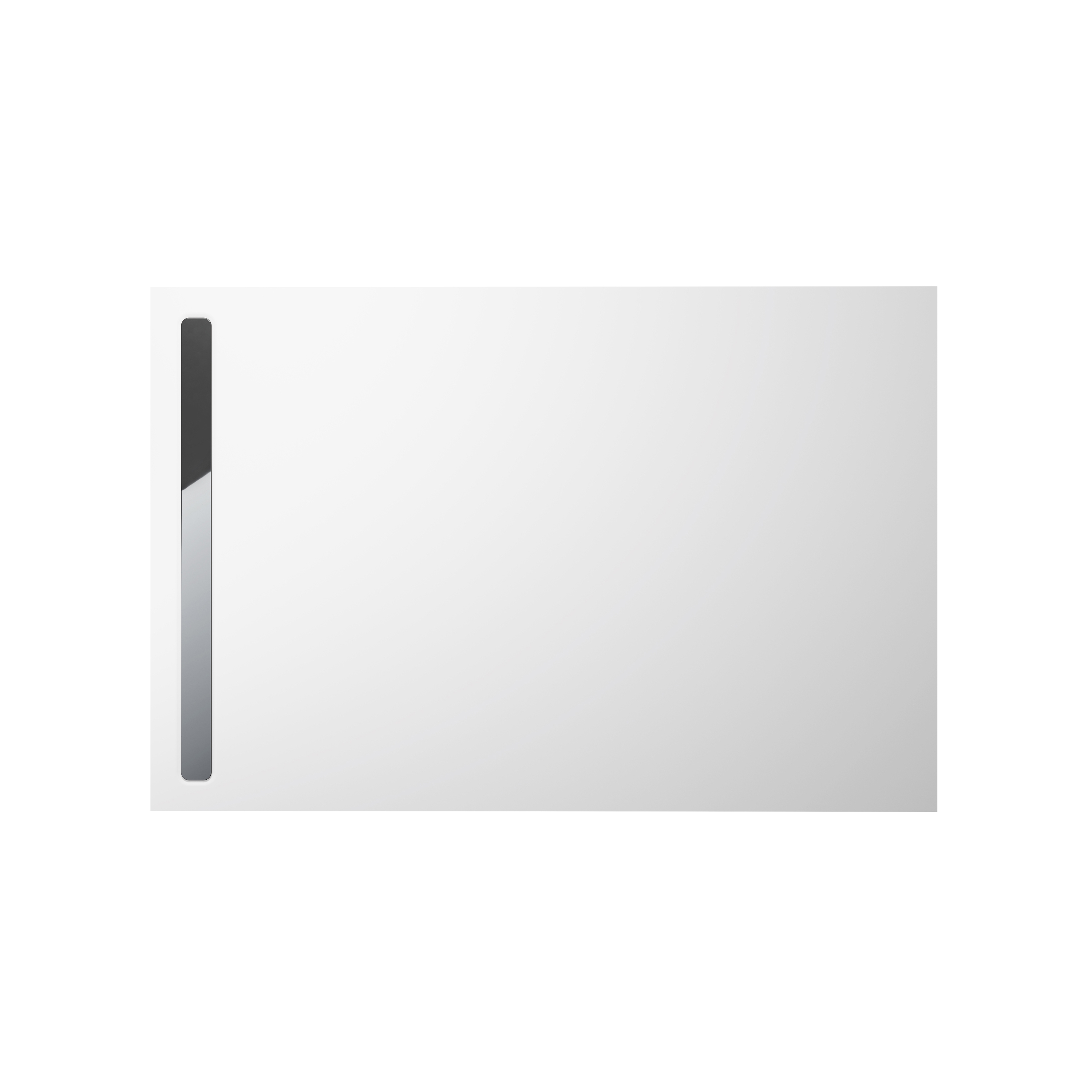Nexsys alpine white matt I Cover polished stainless steel