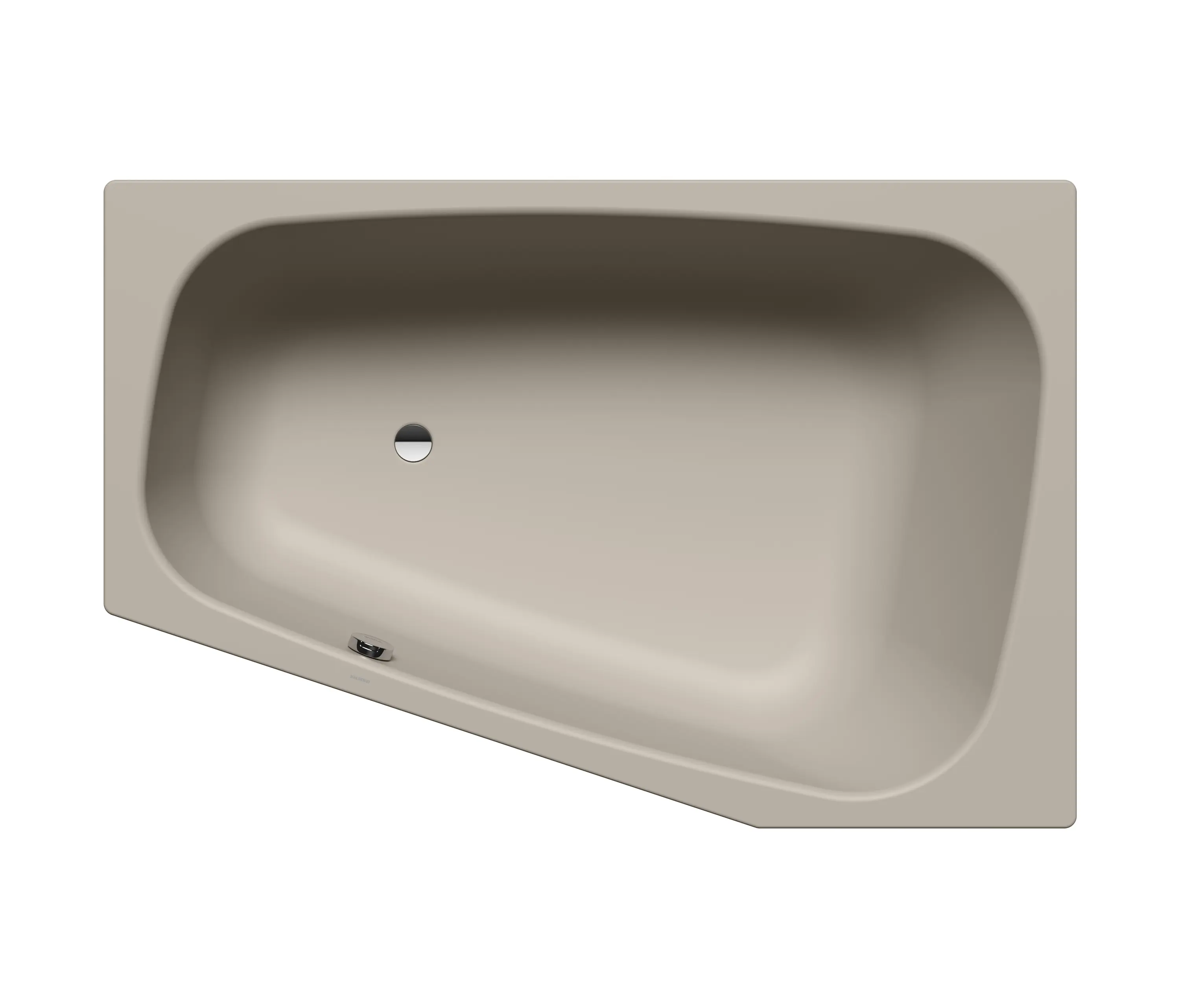 Kaldewei - Plaza Duo left perl grey matt