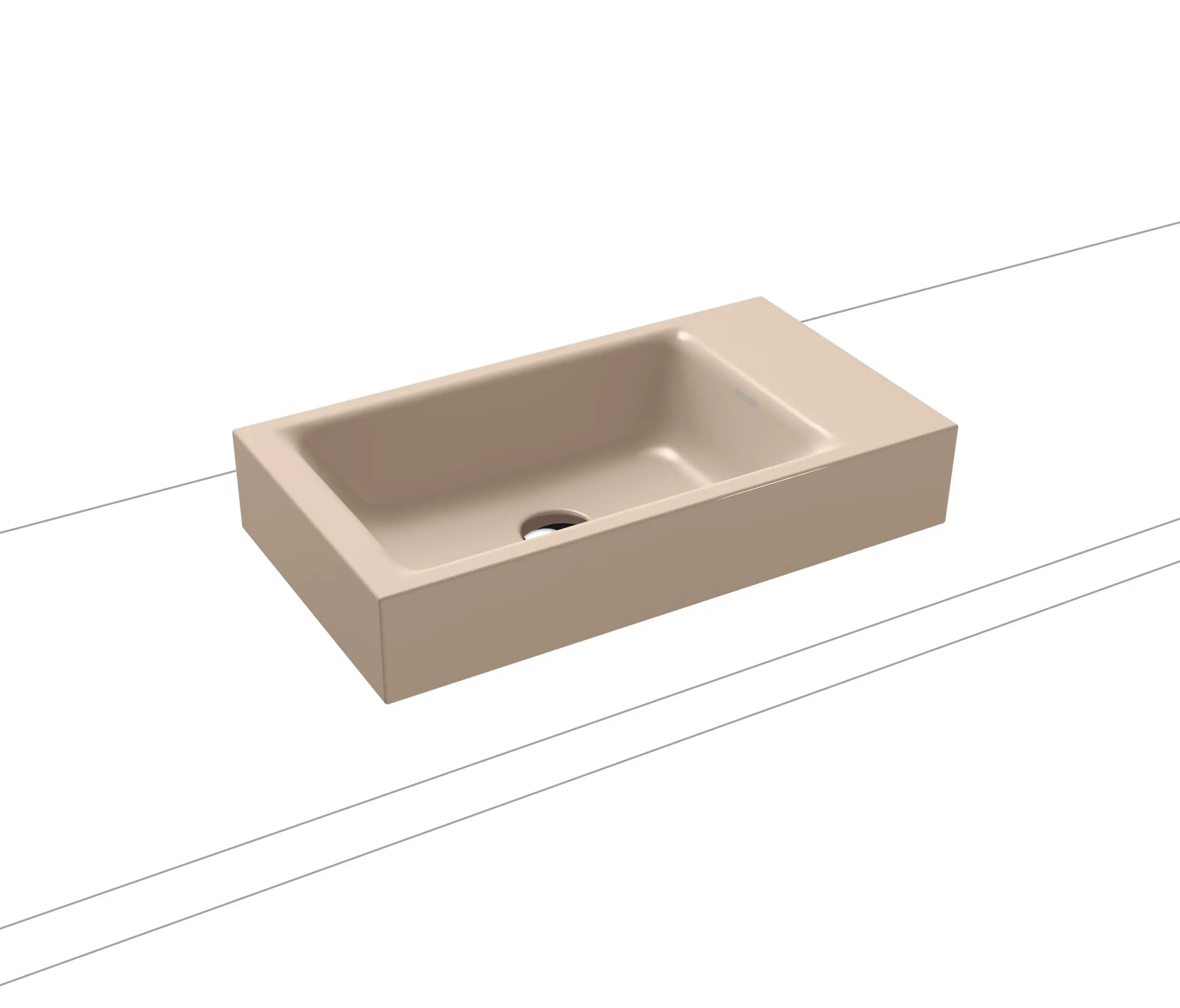 Kaldewei - Puro countertop handbasin bahamabeige