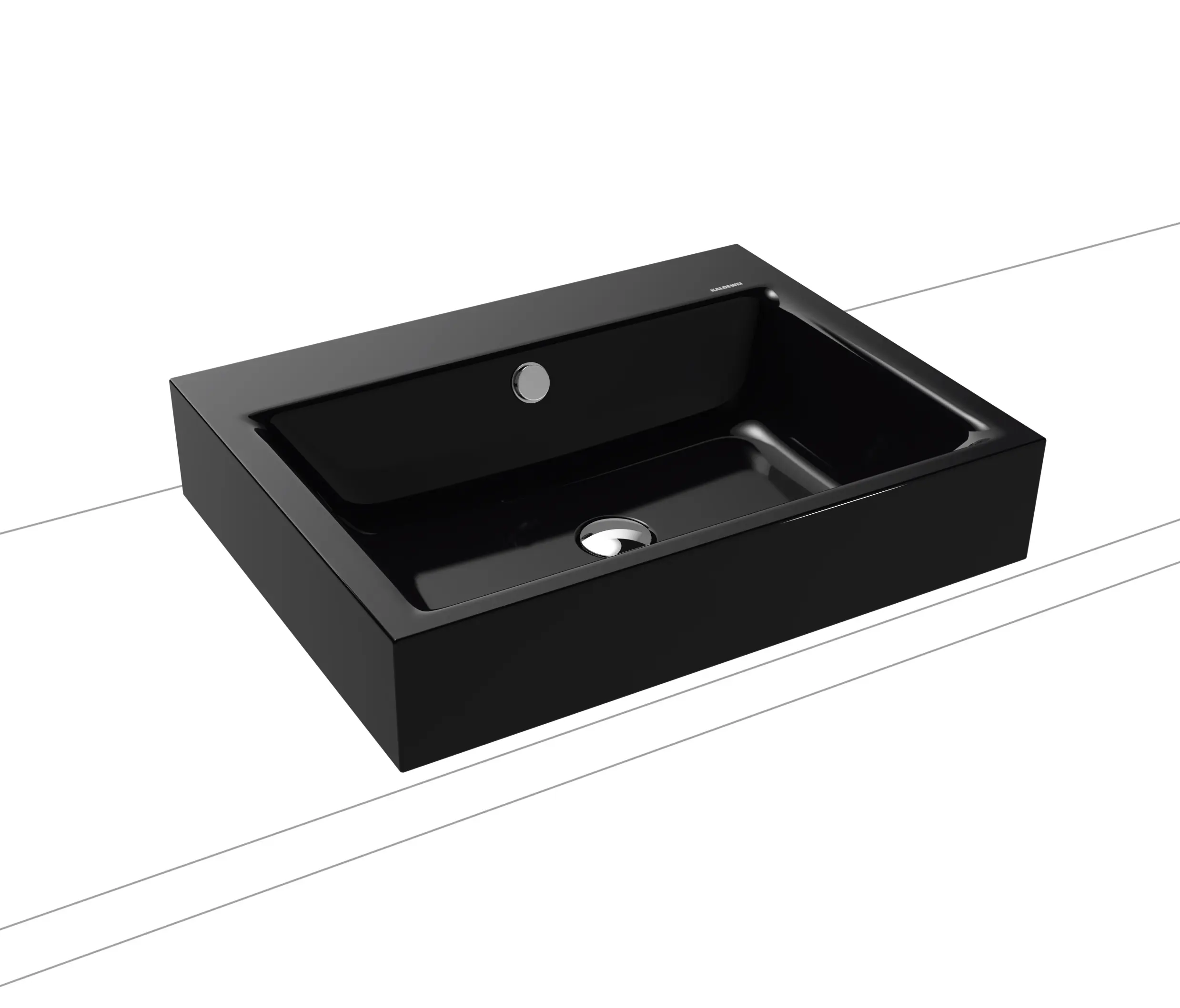 Kaldewei - Puro countertop washbasin 120 mm black