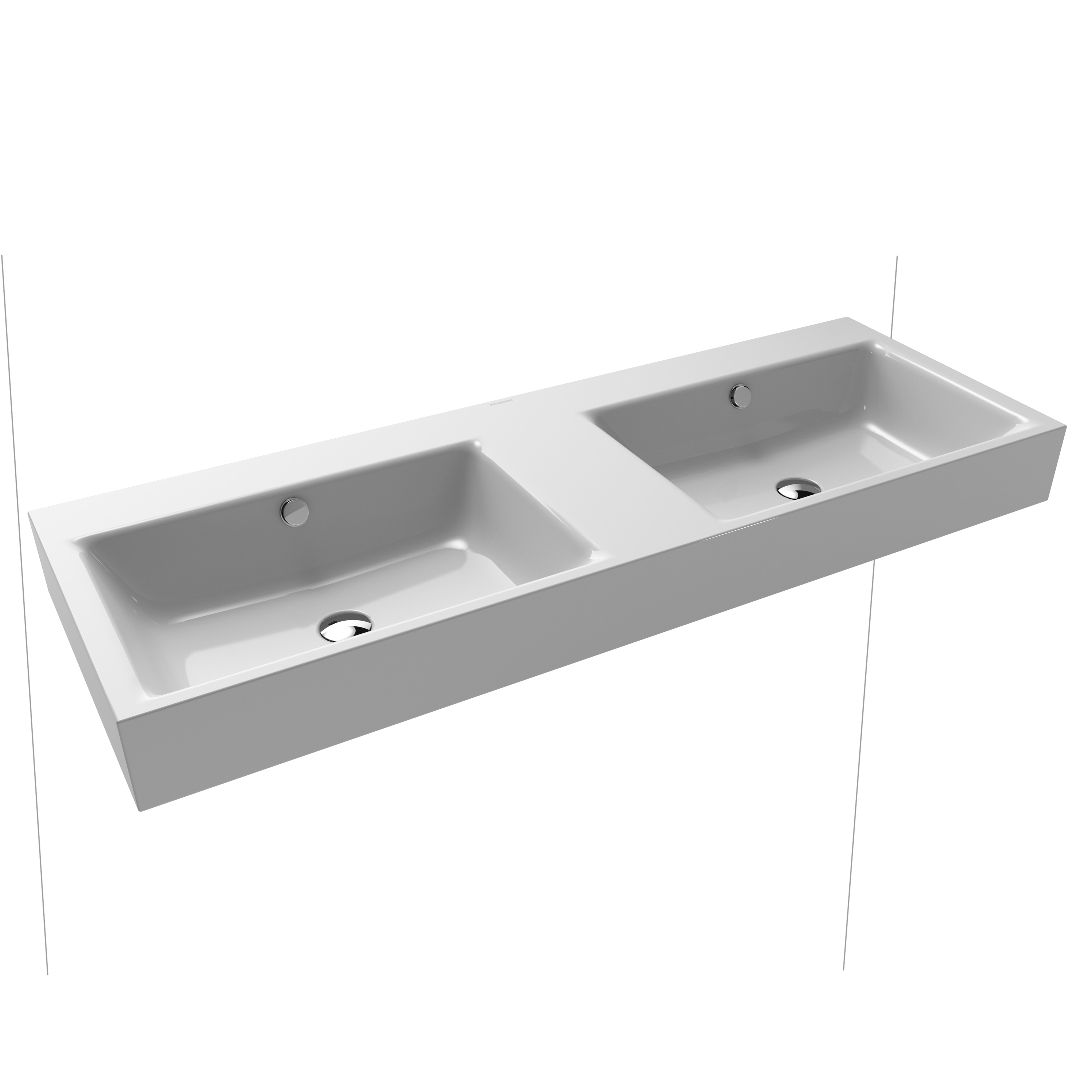 Produkt Puro wall-hung double washbasin (two depressions) manhattan des Herstellers Kaldewei anzeigen