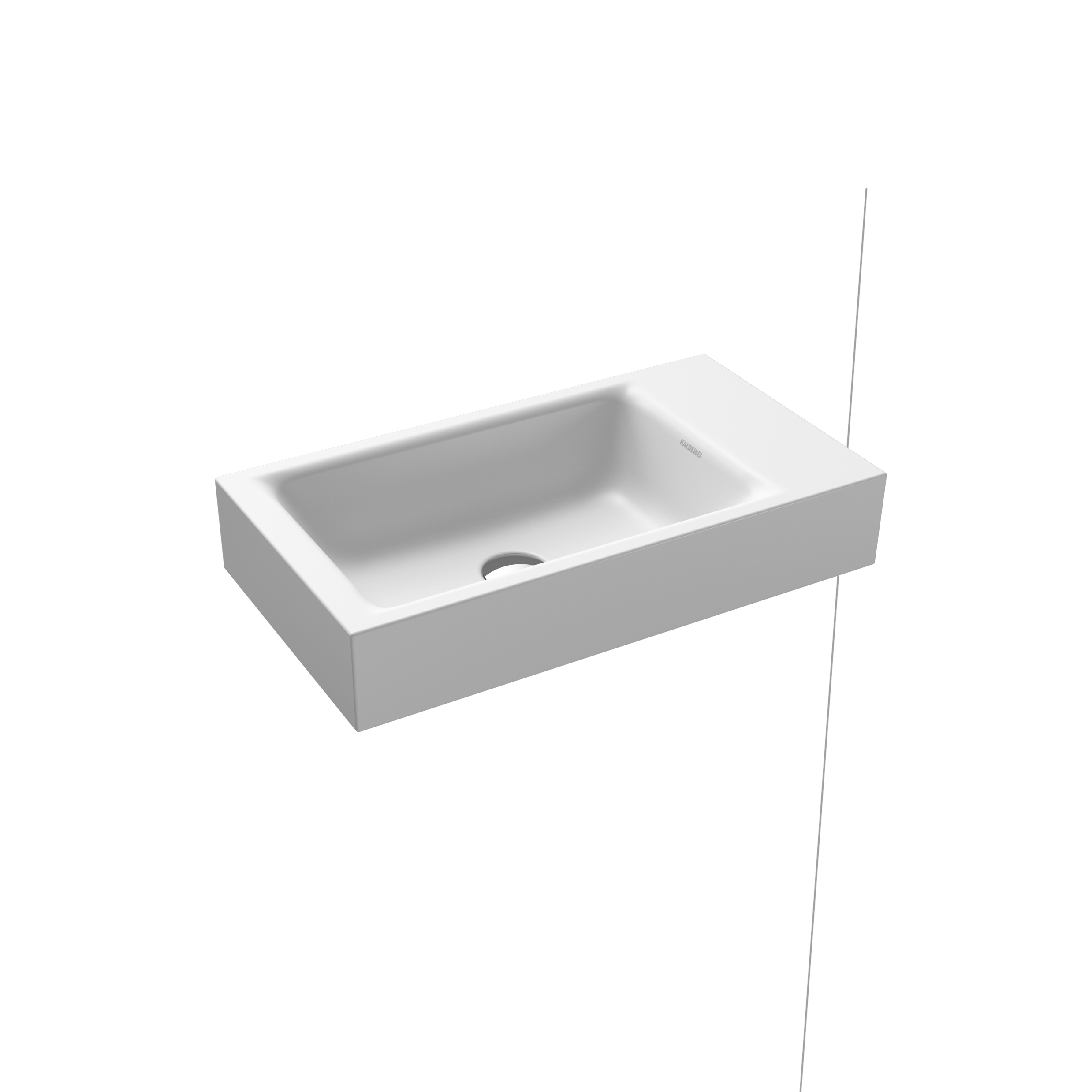 Puro wall-hung handbasin alpine white matt