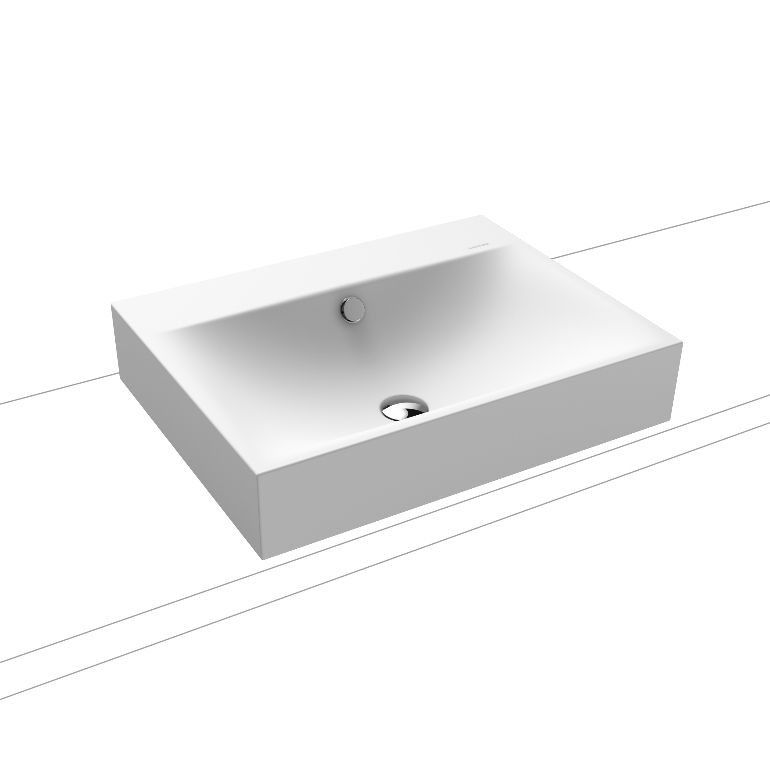 Silenio countertop washbasin 120 mm alpine white matt