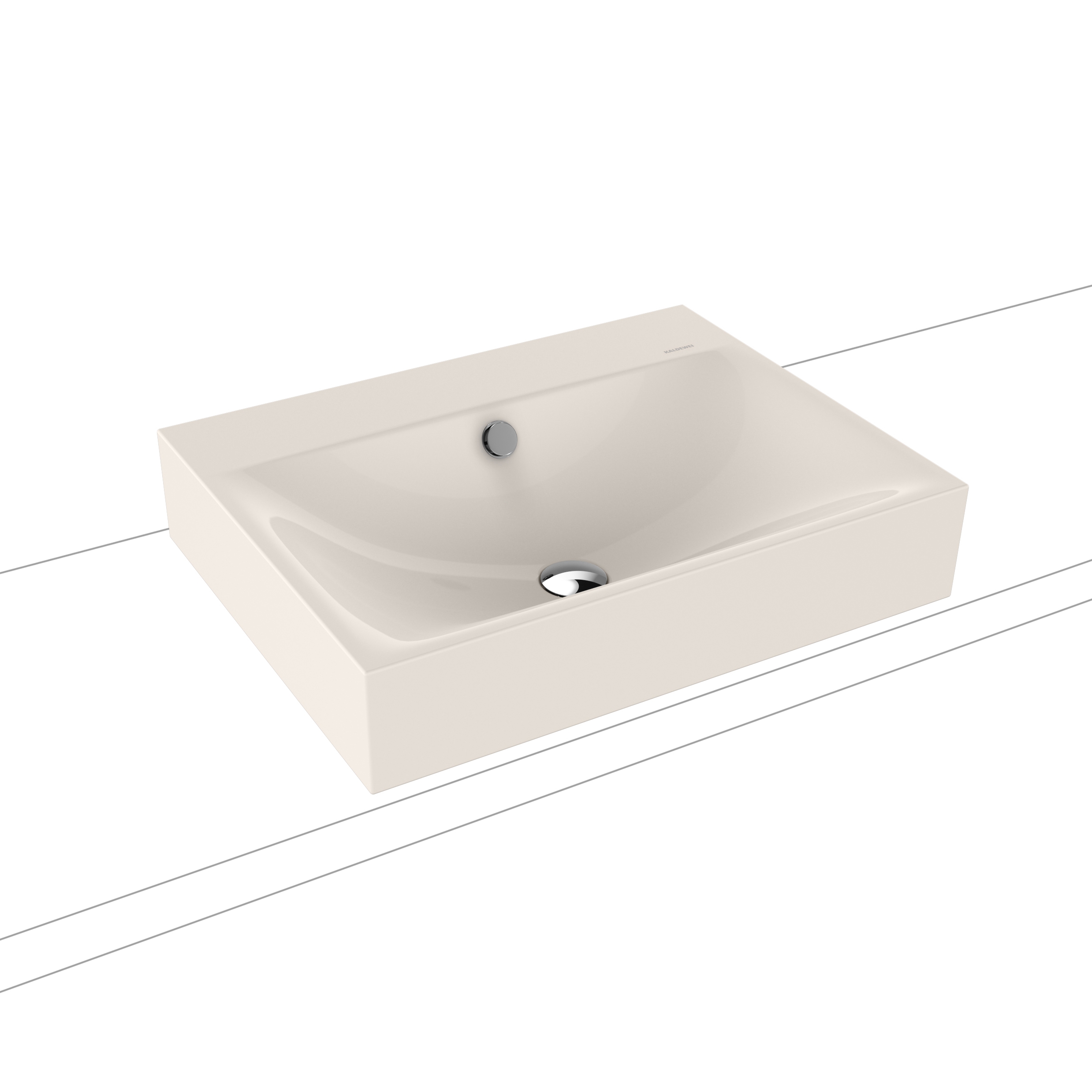 Produkt Silenio countertop washbasin 120 mm pergamon des Herstellers Kaldewei anzeigen