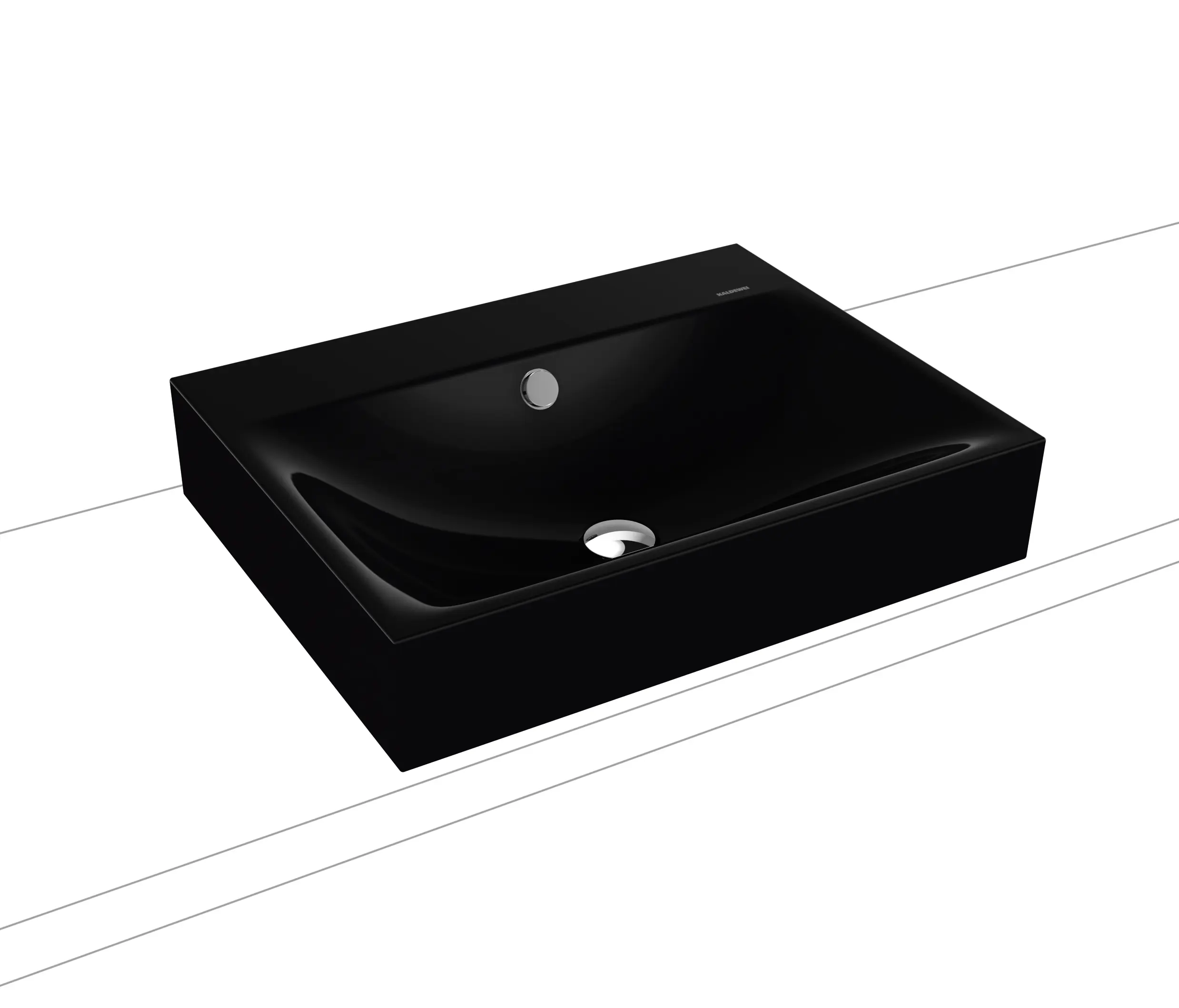 Kaldewei - Silenio countertop washbasin 120 mm black