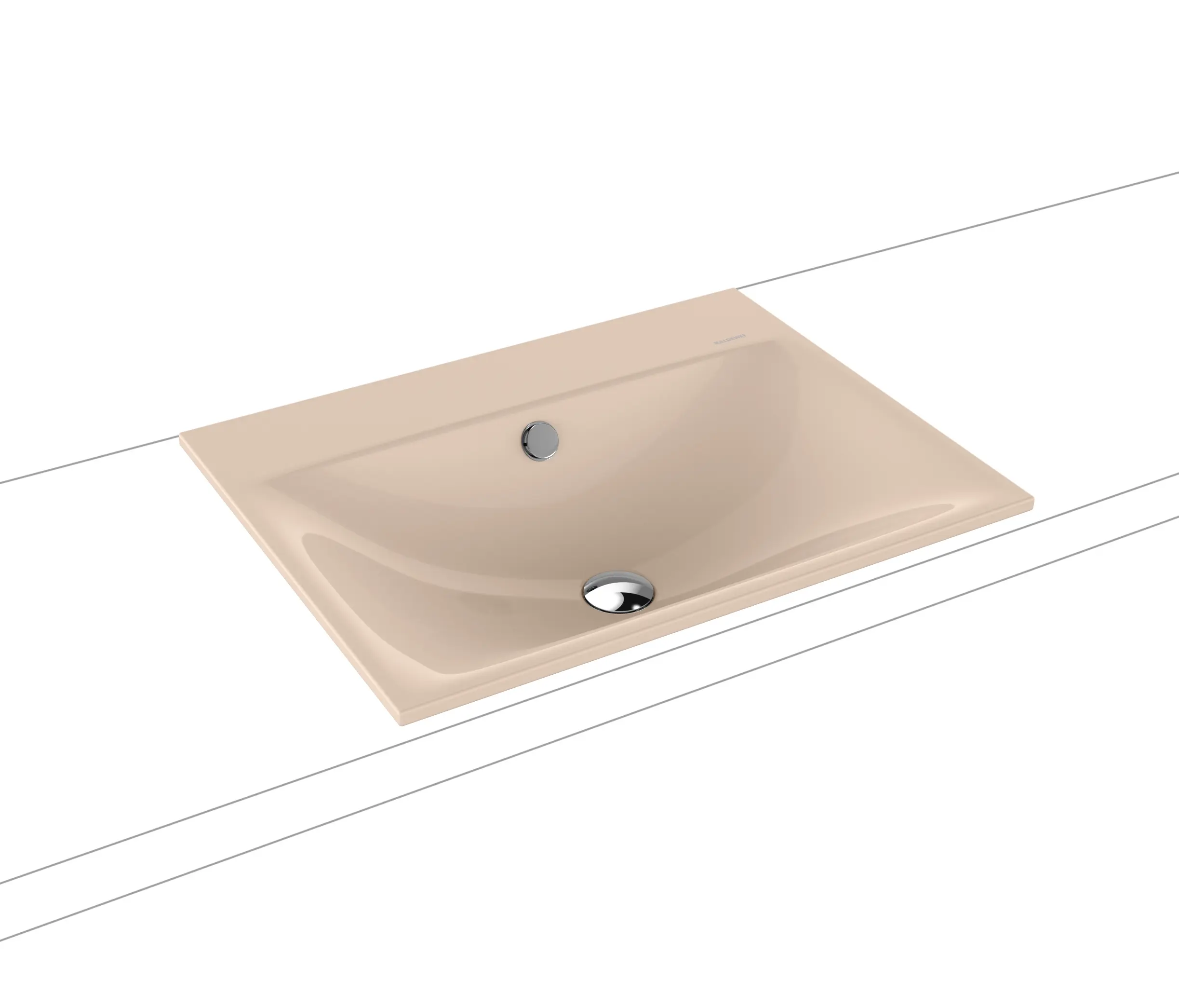 Kaldewei - Silenio built-in washbasin bahamabeige