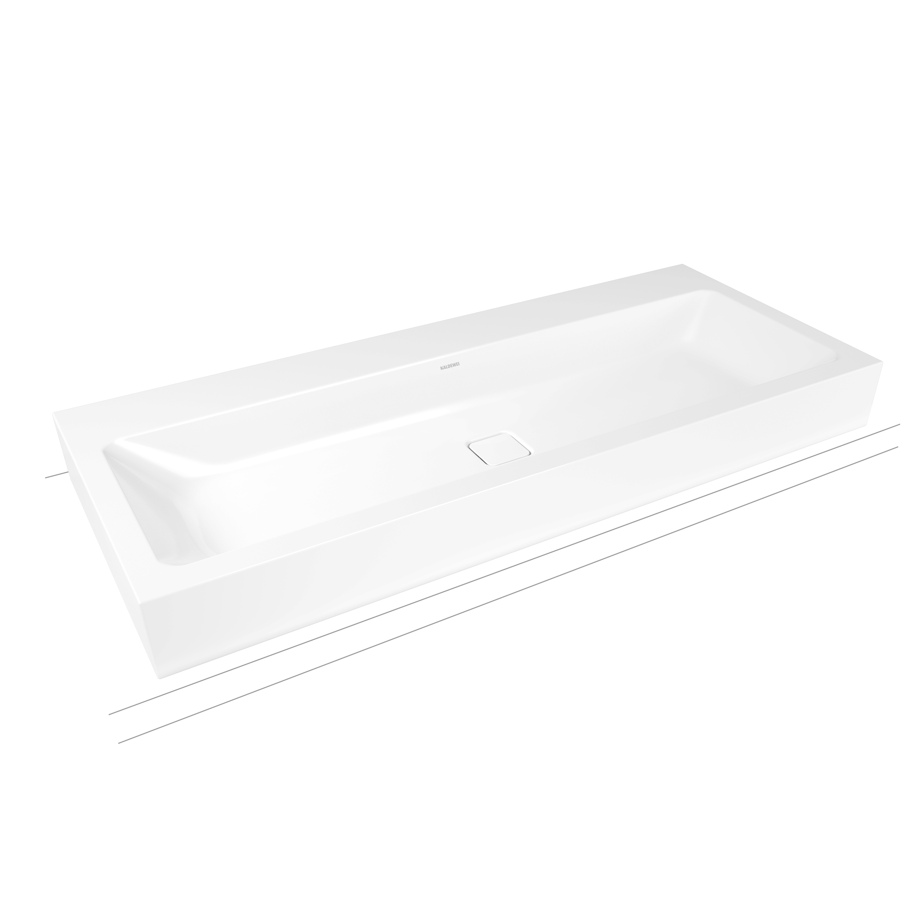 Mostrar el producto Cono countertop double washbasin alpine white del fabricante Kaldewei