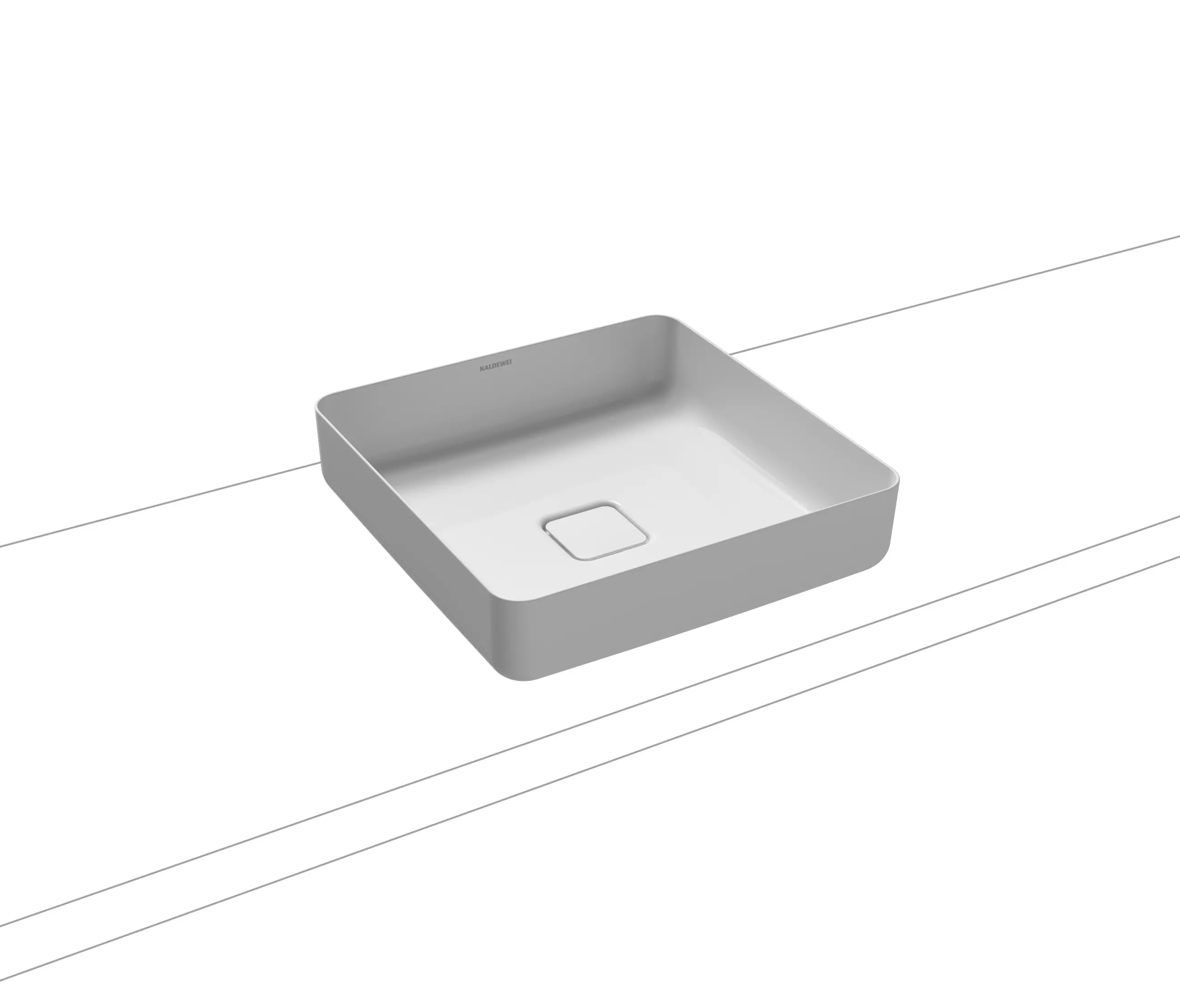 Kaldewei - Miena washbowl alpine white (square)