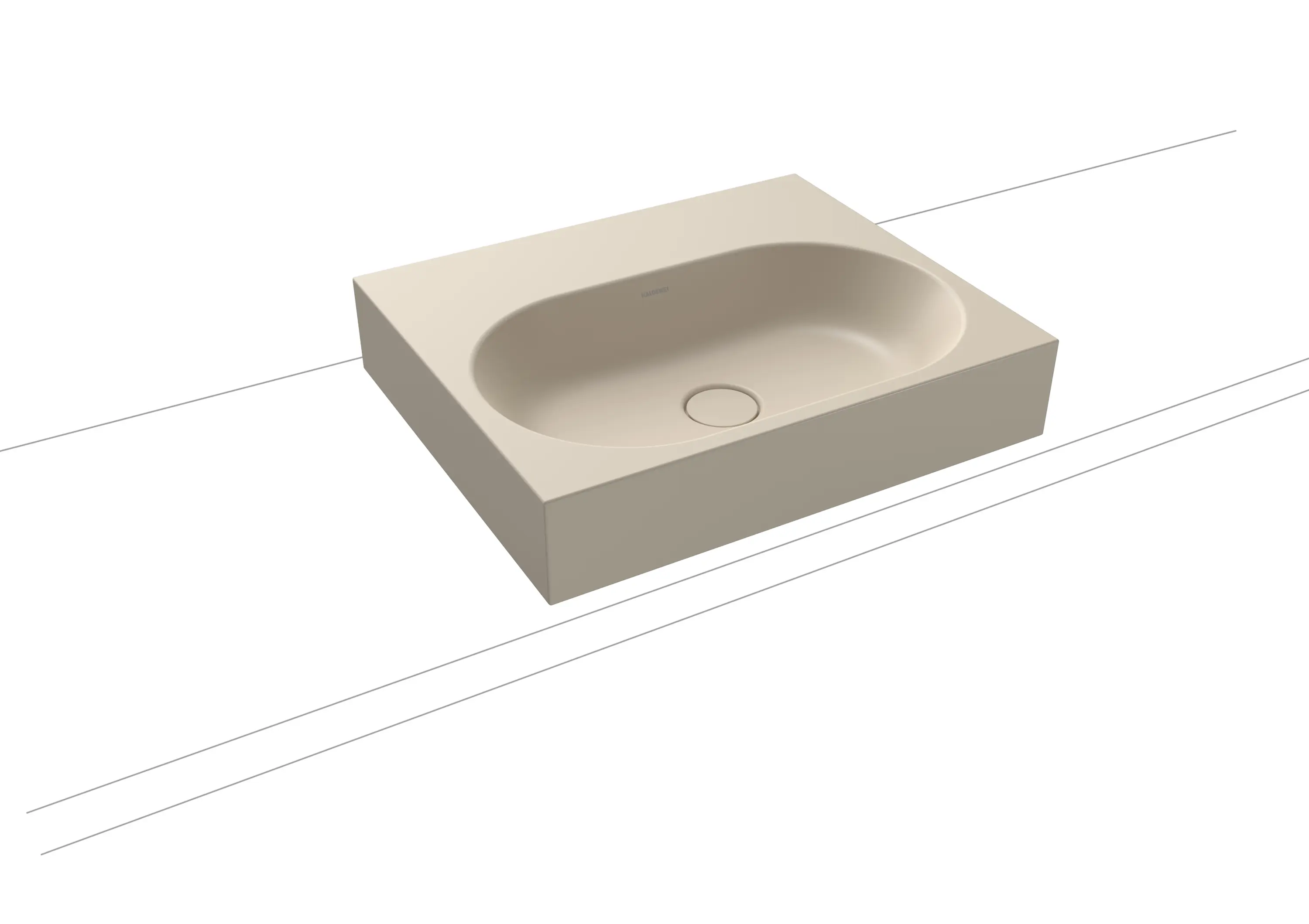 Kaldewei - Centro Countertop Washbasin 120mm warm beige 20