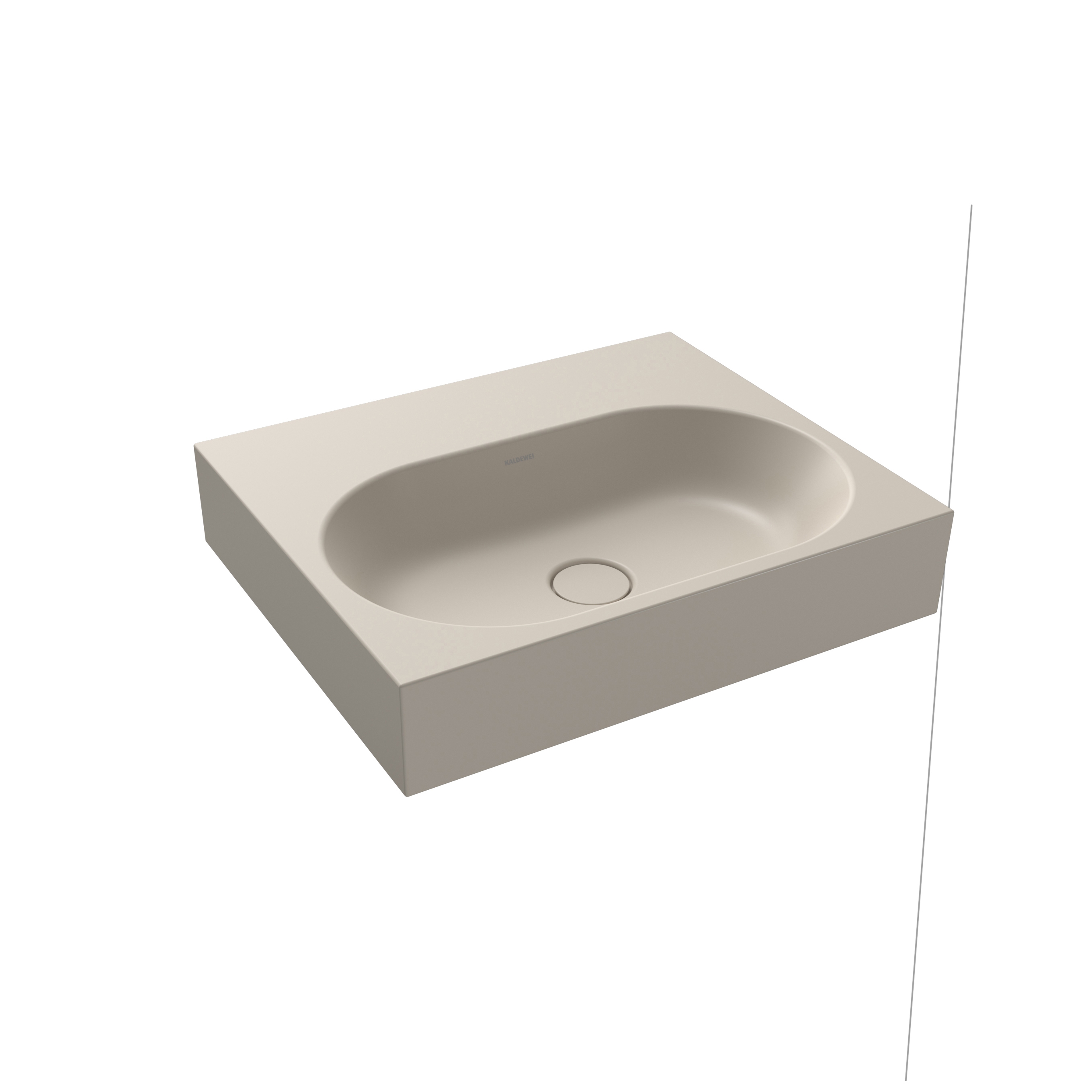 Centro Wall hung Washbasin warm grey 10