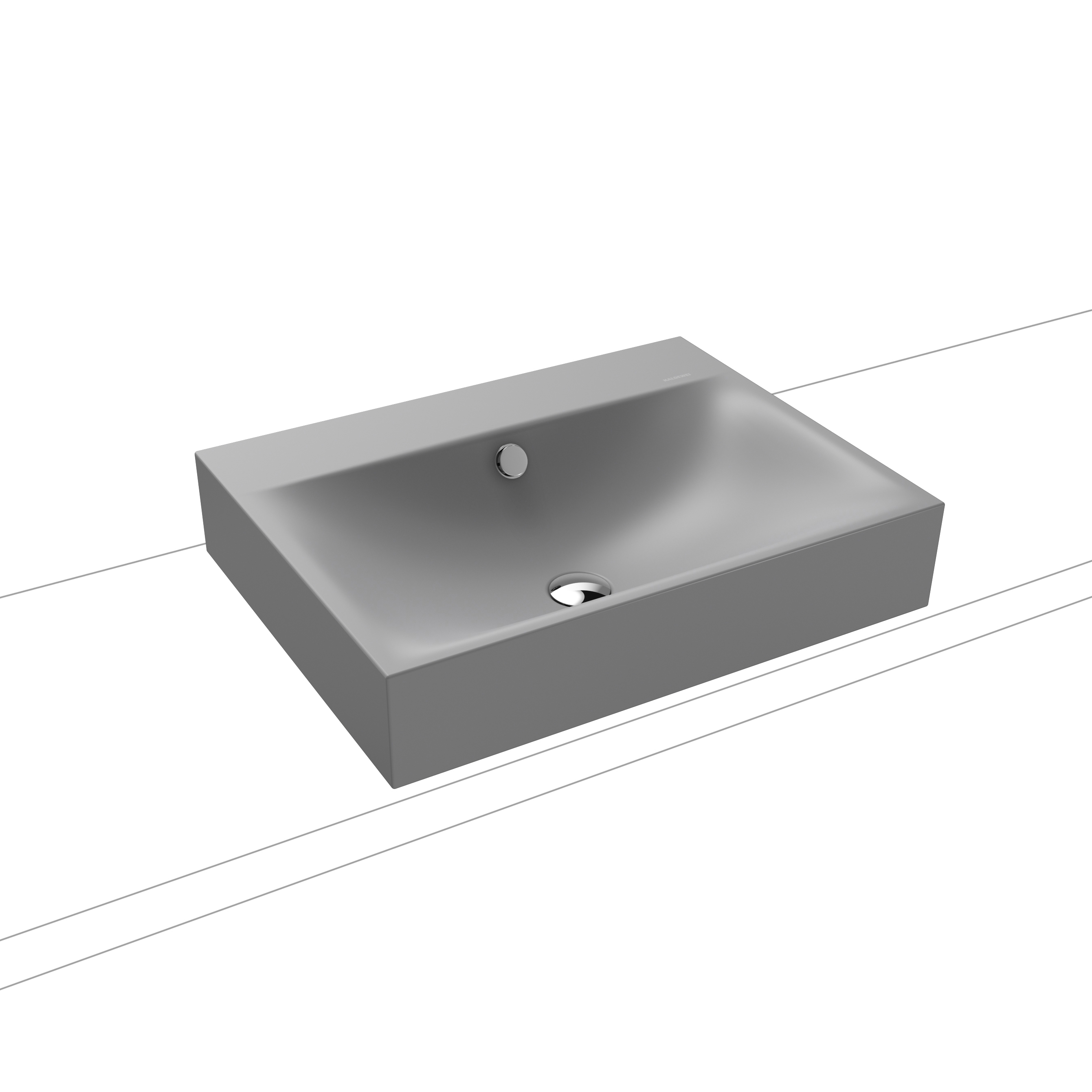Produkt Silenio countertop washbasin 120mm cool grey 30 des Herstellers Kaldewei anzeigen