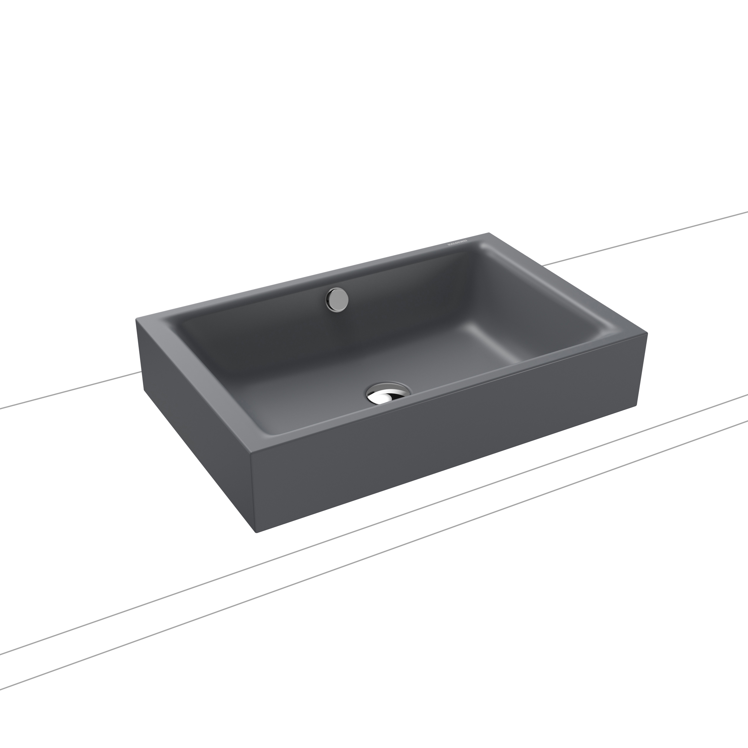 Puro S Aufsatzwaschtisch 120mm cool grey 70