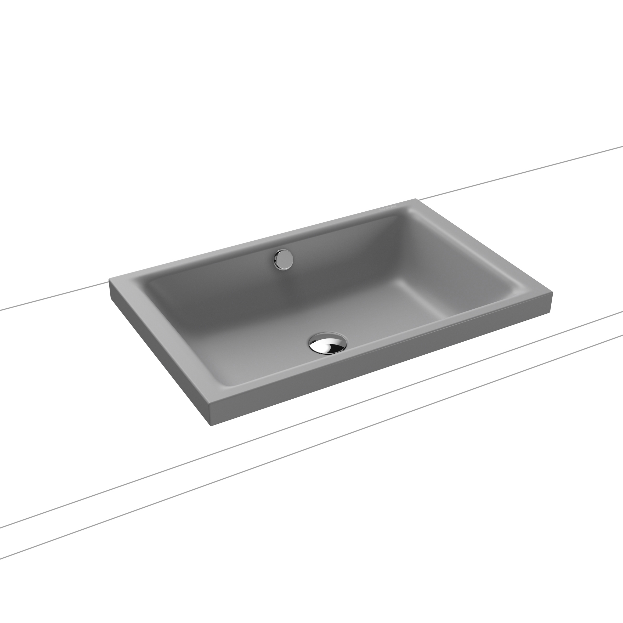 Produkt Puro S Aufsatzwaschtisch 40mm cool grey 30 des Herstellers Kaldewei anzeigen