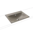 Silenio built-in washbasin warm grey 60