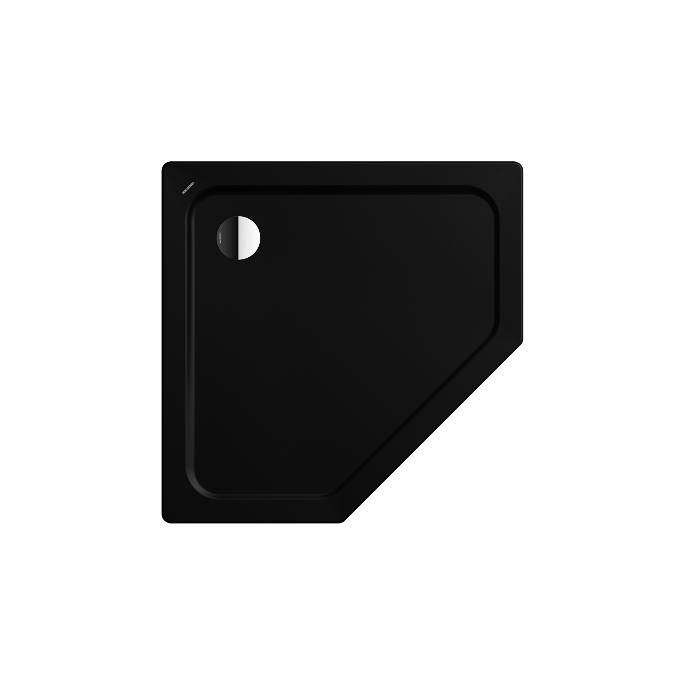 Display product Cornezza black matt 100 from manufacturer Kaldewei