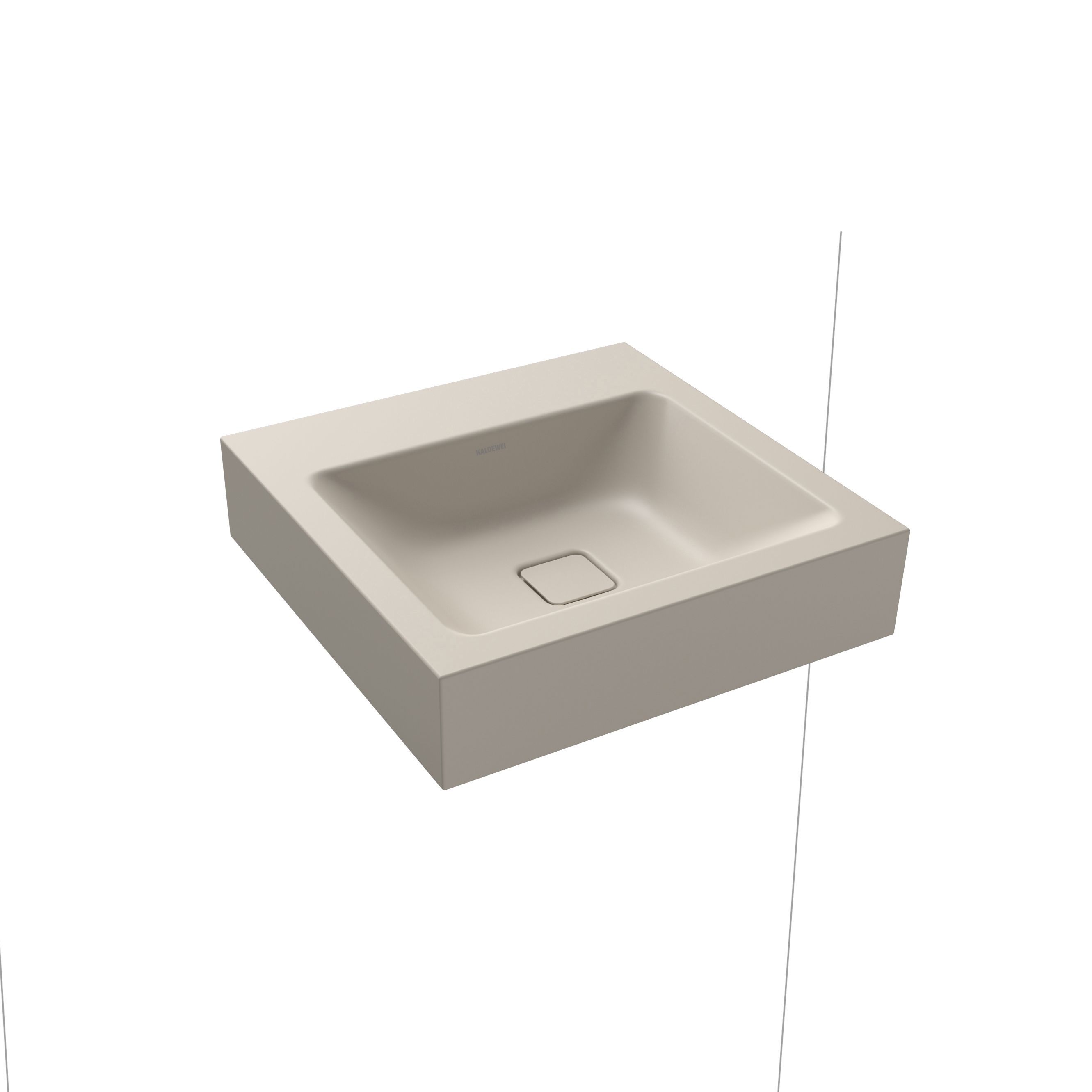 Cono Wandwaschtisch warm grey 10