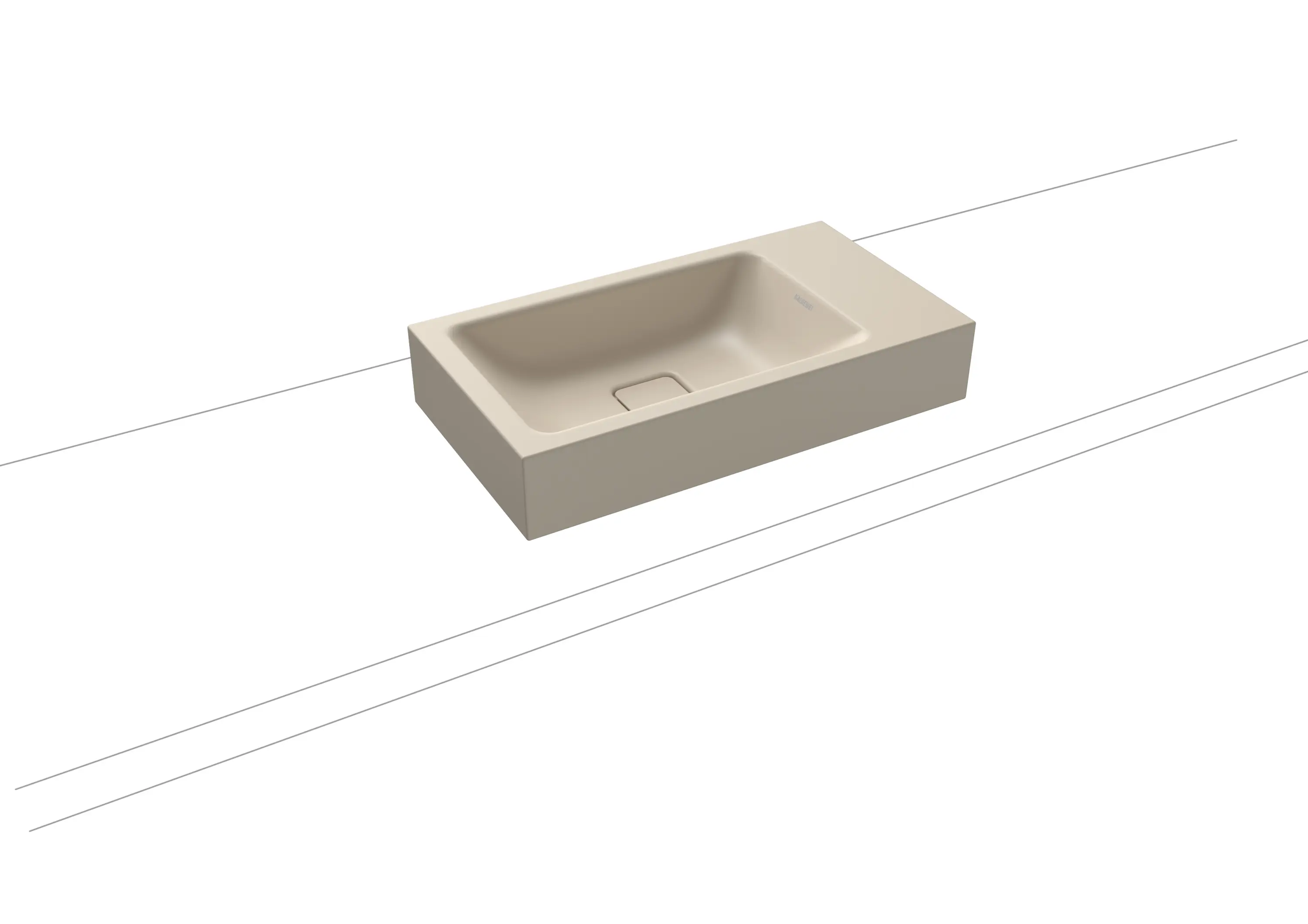 Kaldewei - Cono countertop handbasin warm beige 20