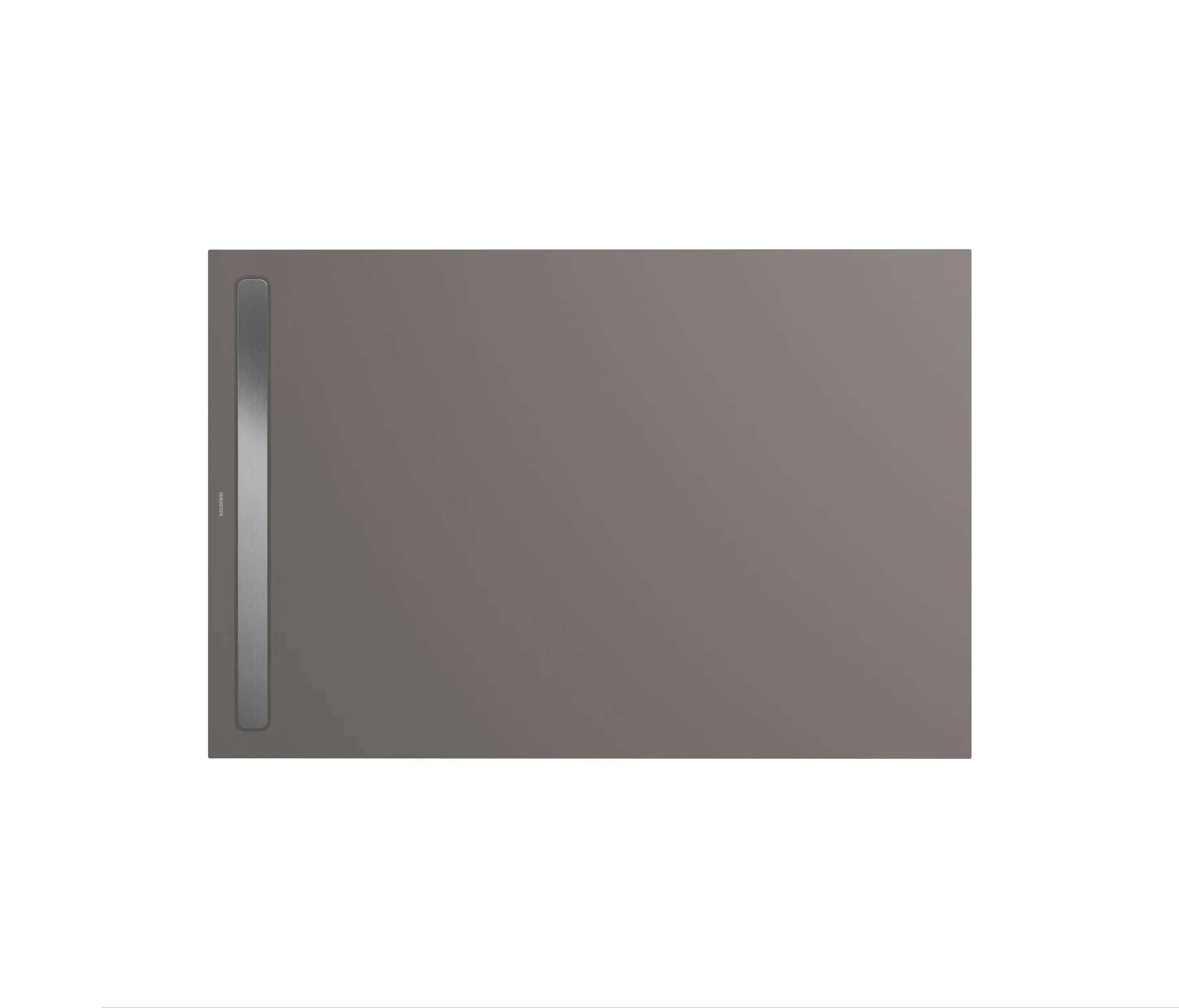 Kaldewei - Nexsys warm grey70 | Cover brushed stainless steel