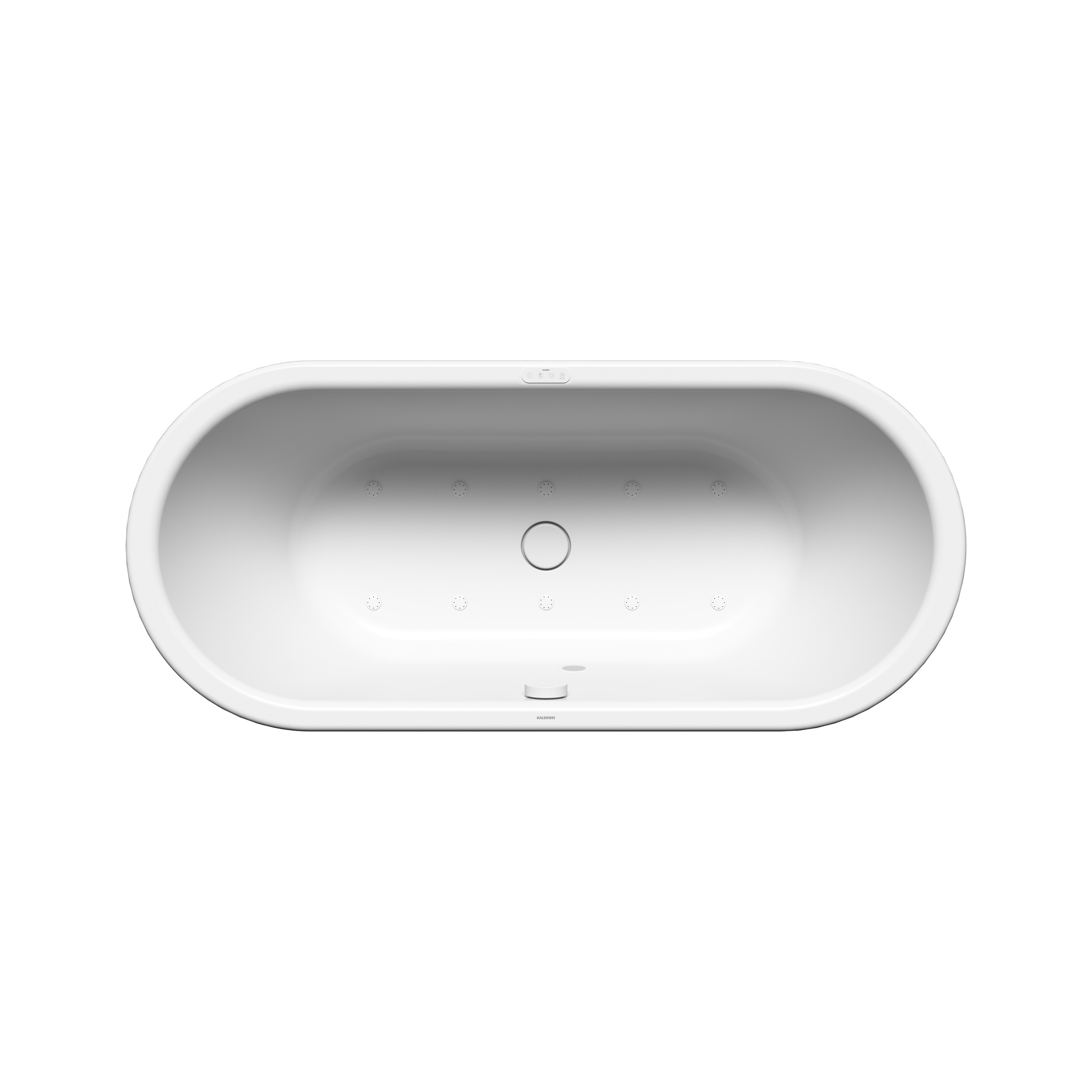Mostra il prodotto Airmassage Centro Duo Oval Soul alpine white del produttore Kaldewei