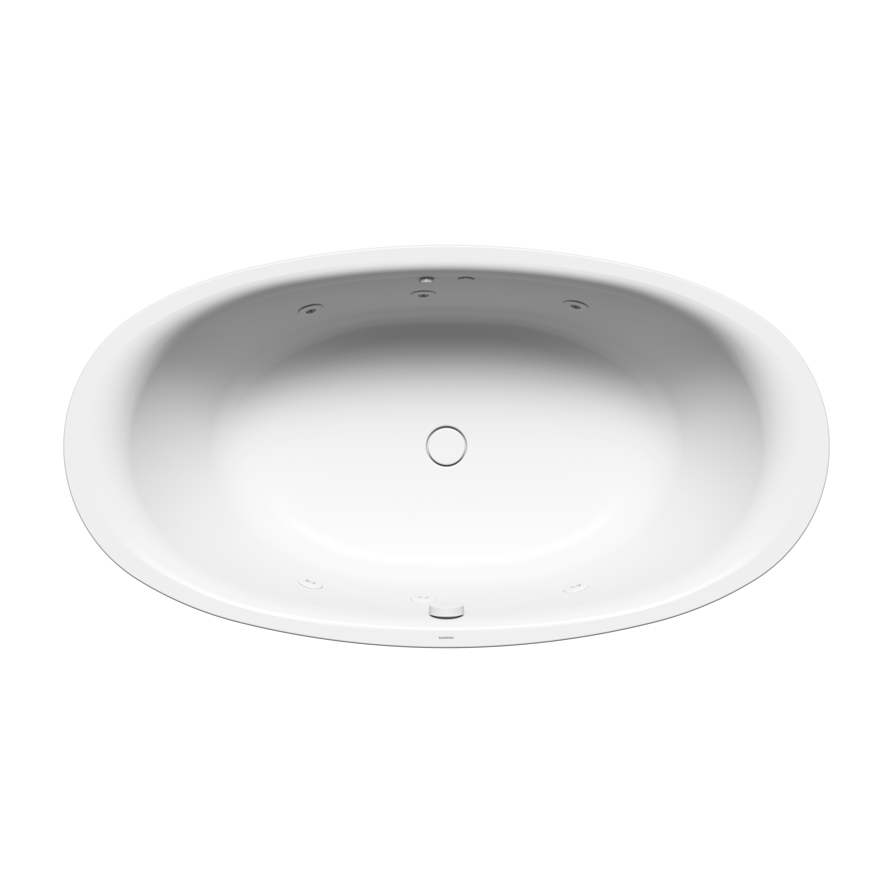 Display product Aquamassage Ellipso Duo Oval Body alpine white from manufacturer Kaldewei