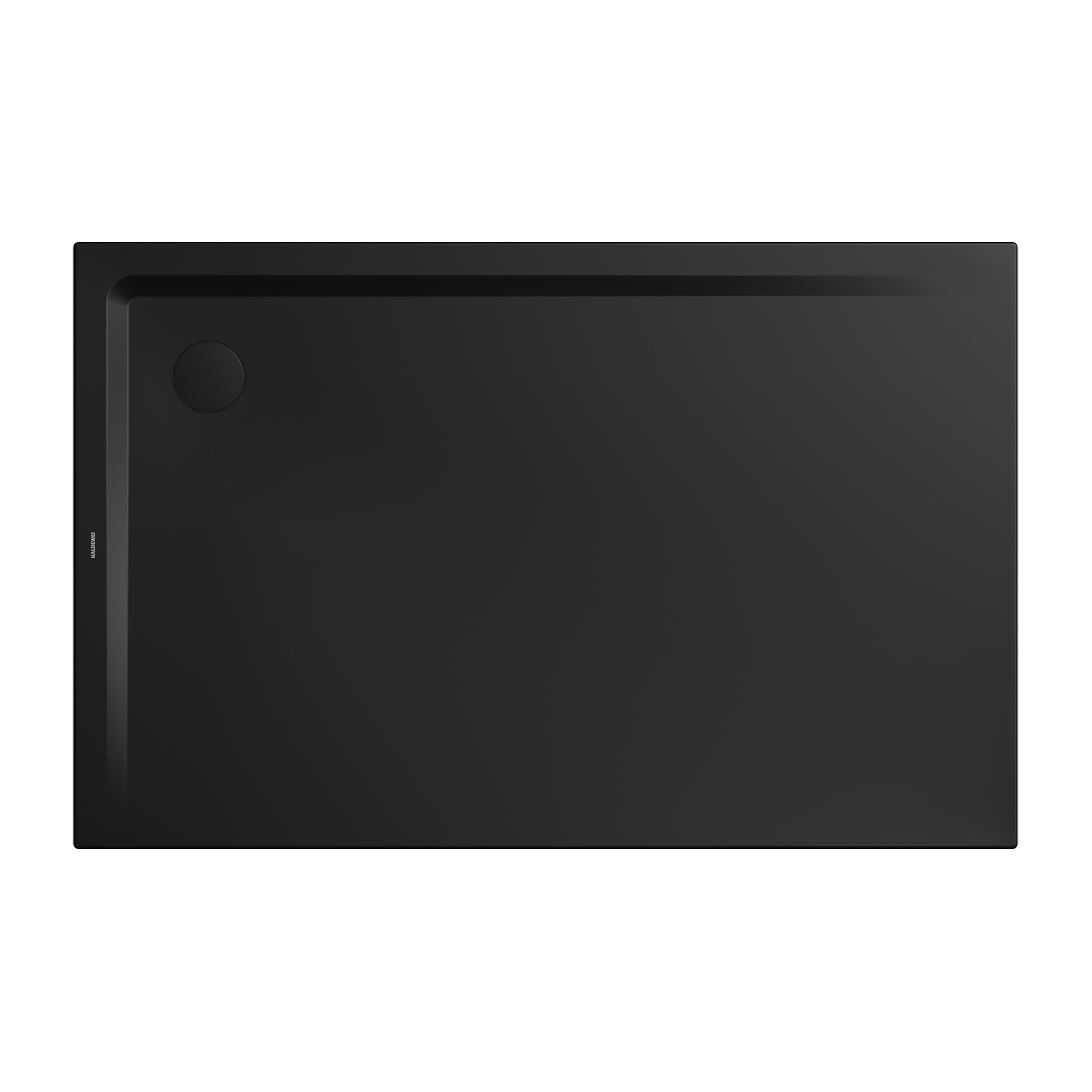 Display product Superplan black matt 100 from manufacturer Kaldewei