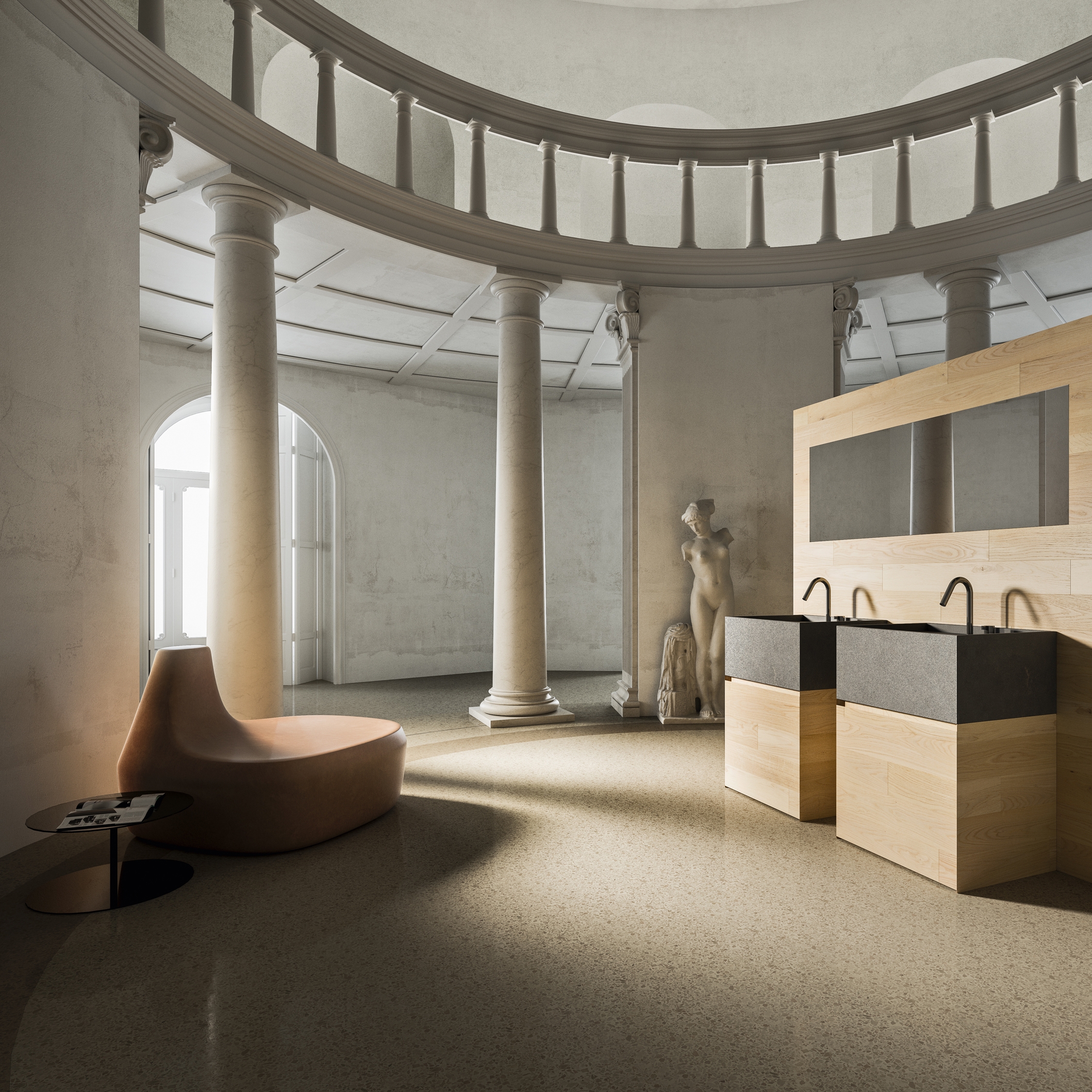 Mostrar el producto Bathroom project | 5 mm Murano del fabricante Itlas